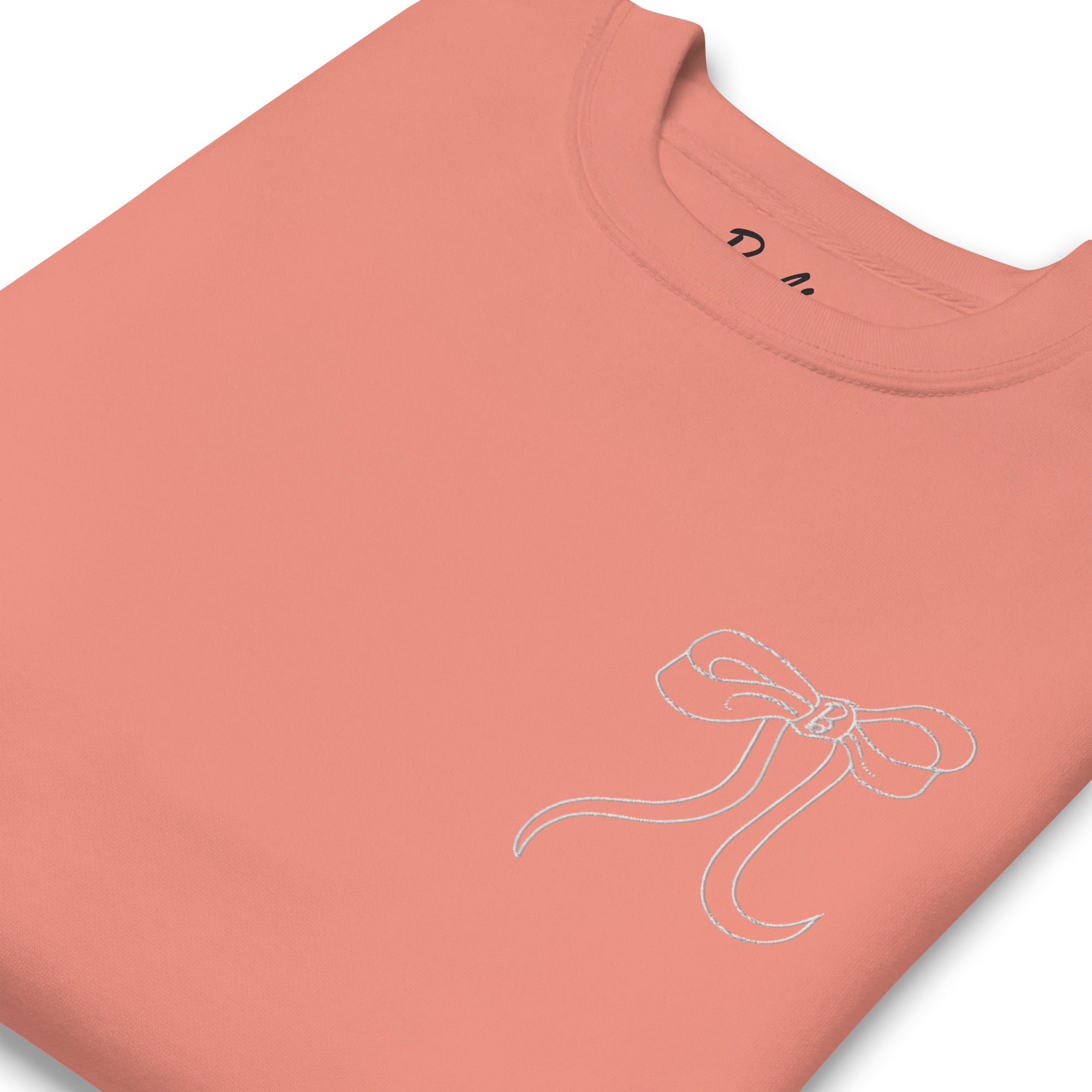 Barbie Peaches 'n Cream Embroidered Peach Sweatshirt