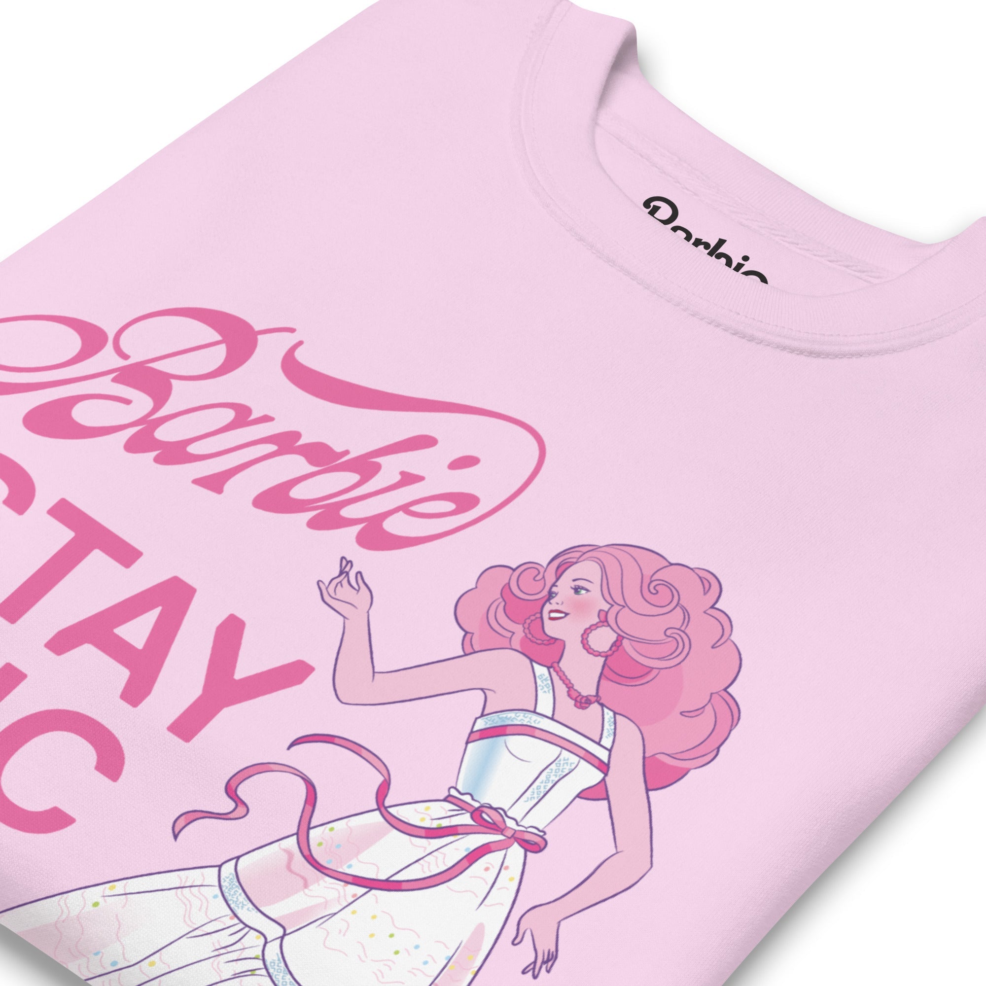 Barbie Stay Chic Pink Sweatshirt