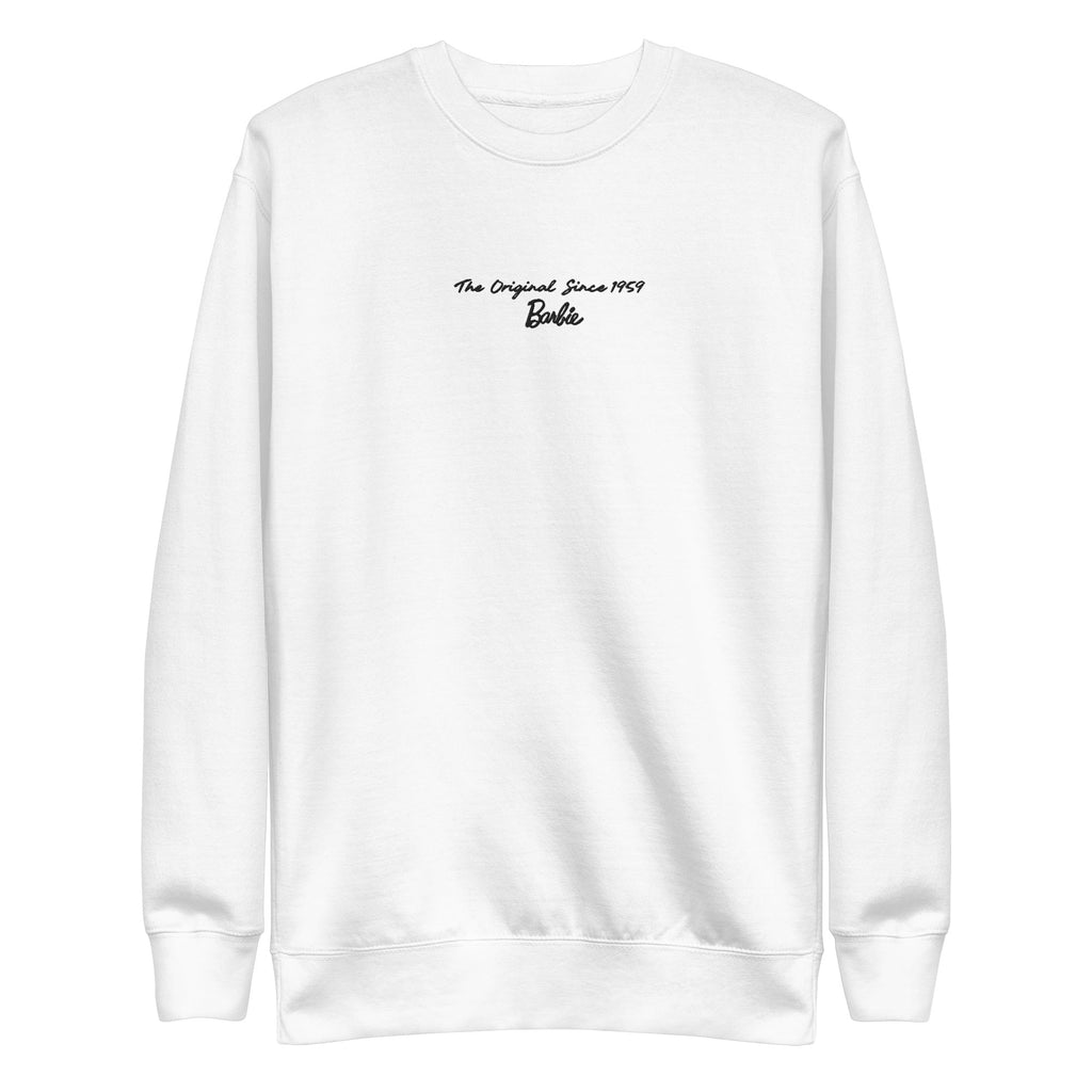 Barbie Artist Series Robert Best White Embroidered Sweatshirt