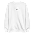 Barbie Artist Series Robert Best White Embroidered Sweatshirt