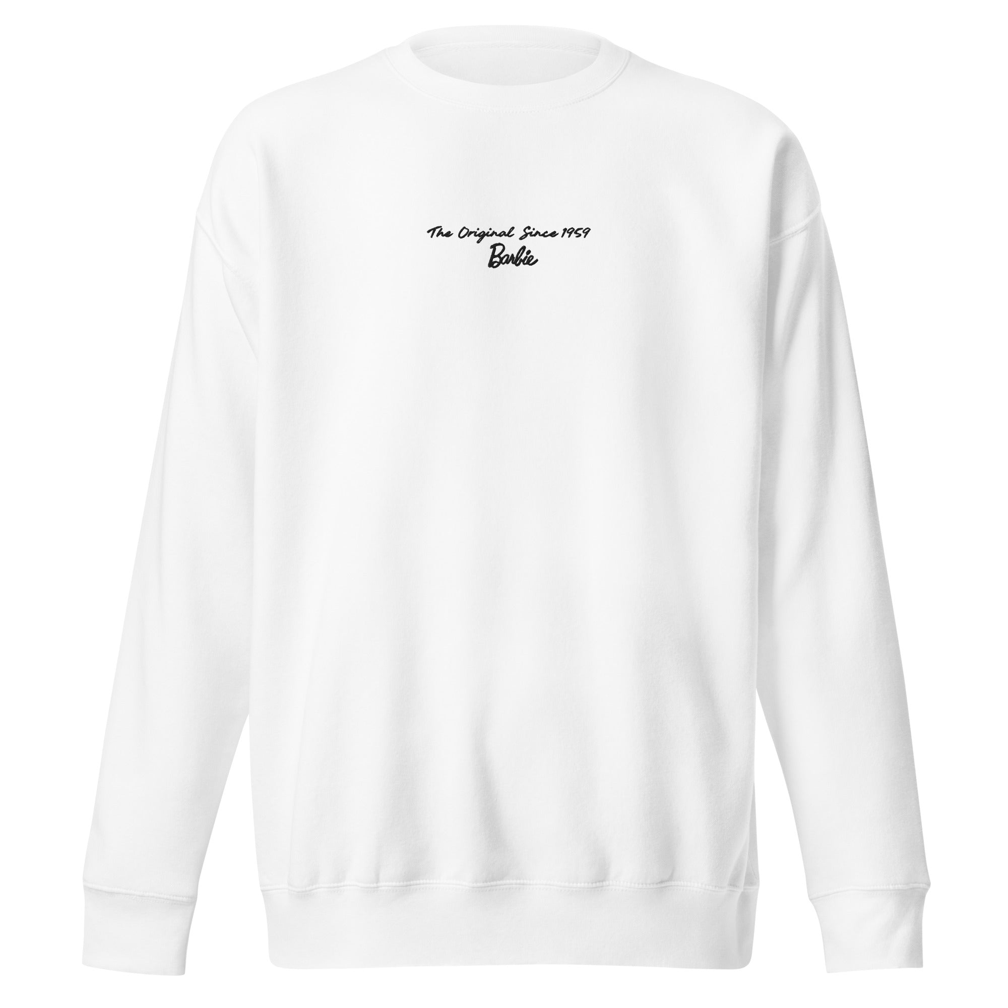 Barbie Artist Series Robert Best White Embroidered Sweatshirt
