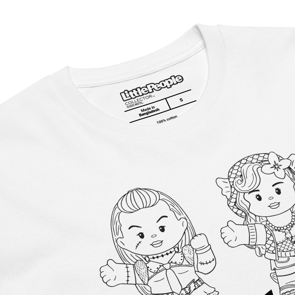 Little People Collector MC Revealed Fan Designed White T-Shirt