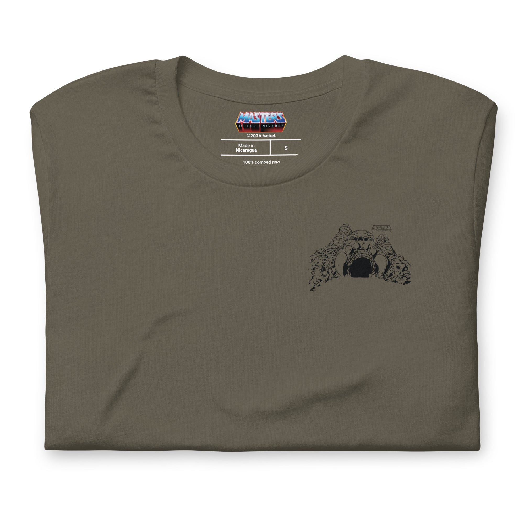 Masters of the Universe By the Power of Grayskull Green T-shirt