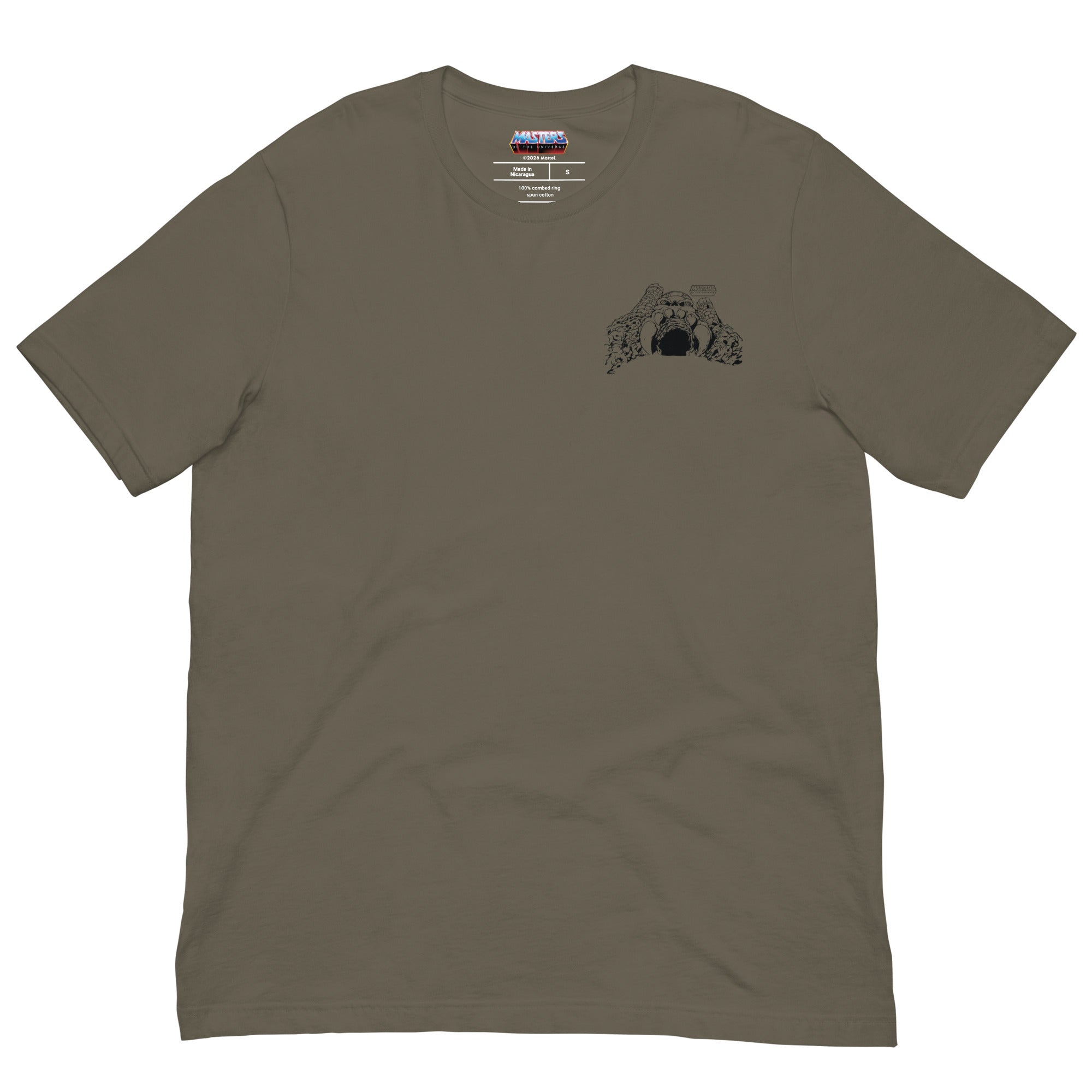 Masters of the Universe By the Power of Grayskull Green T-shirt