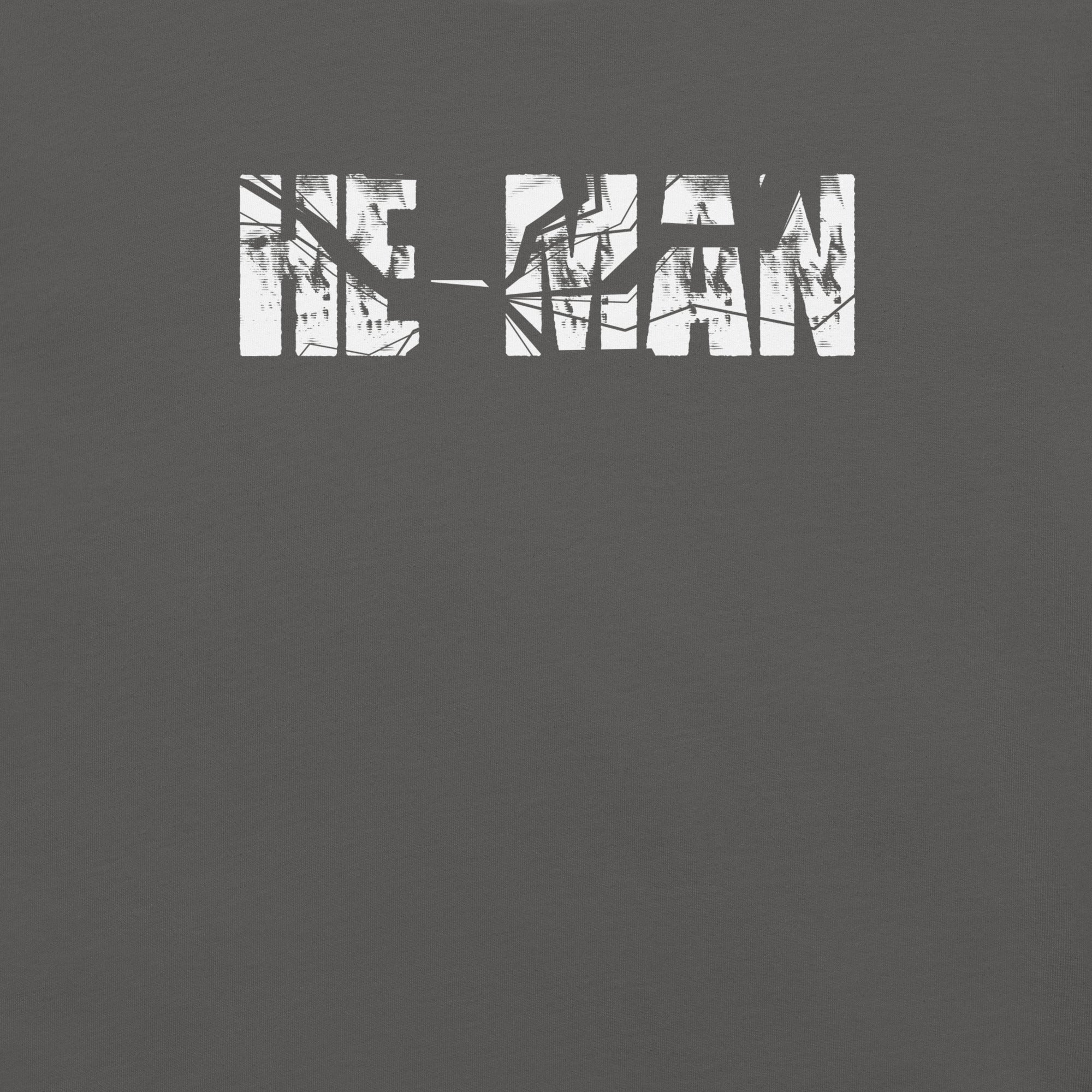 Masters of the Universe Laser Power He-Man Grey T-shirt