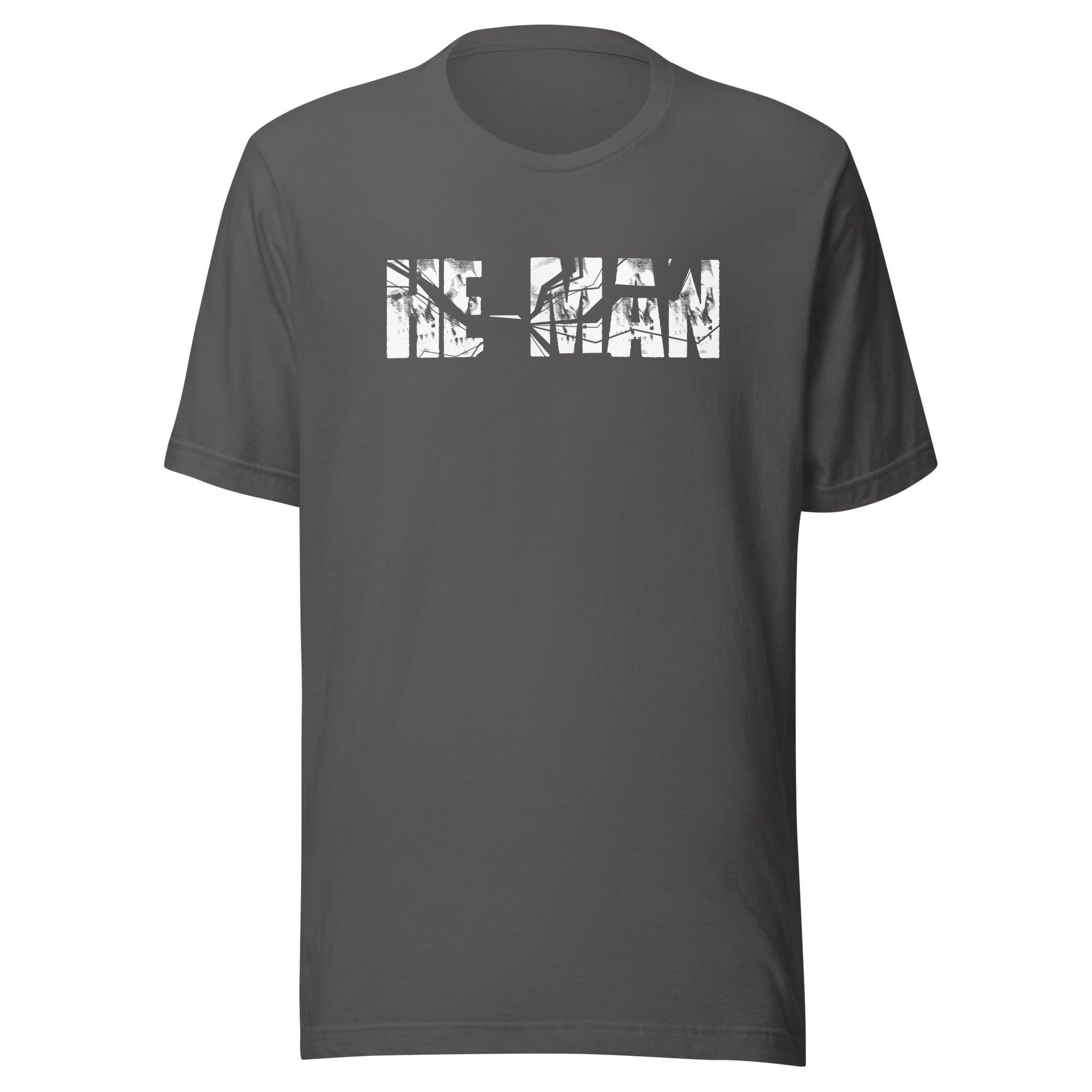 Masters of the Universe Laser Power He-Man Grey T-shirt