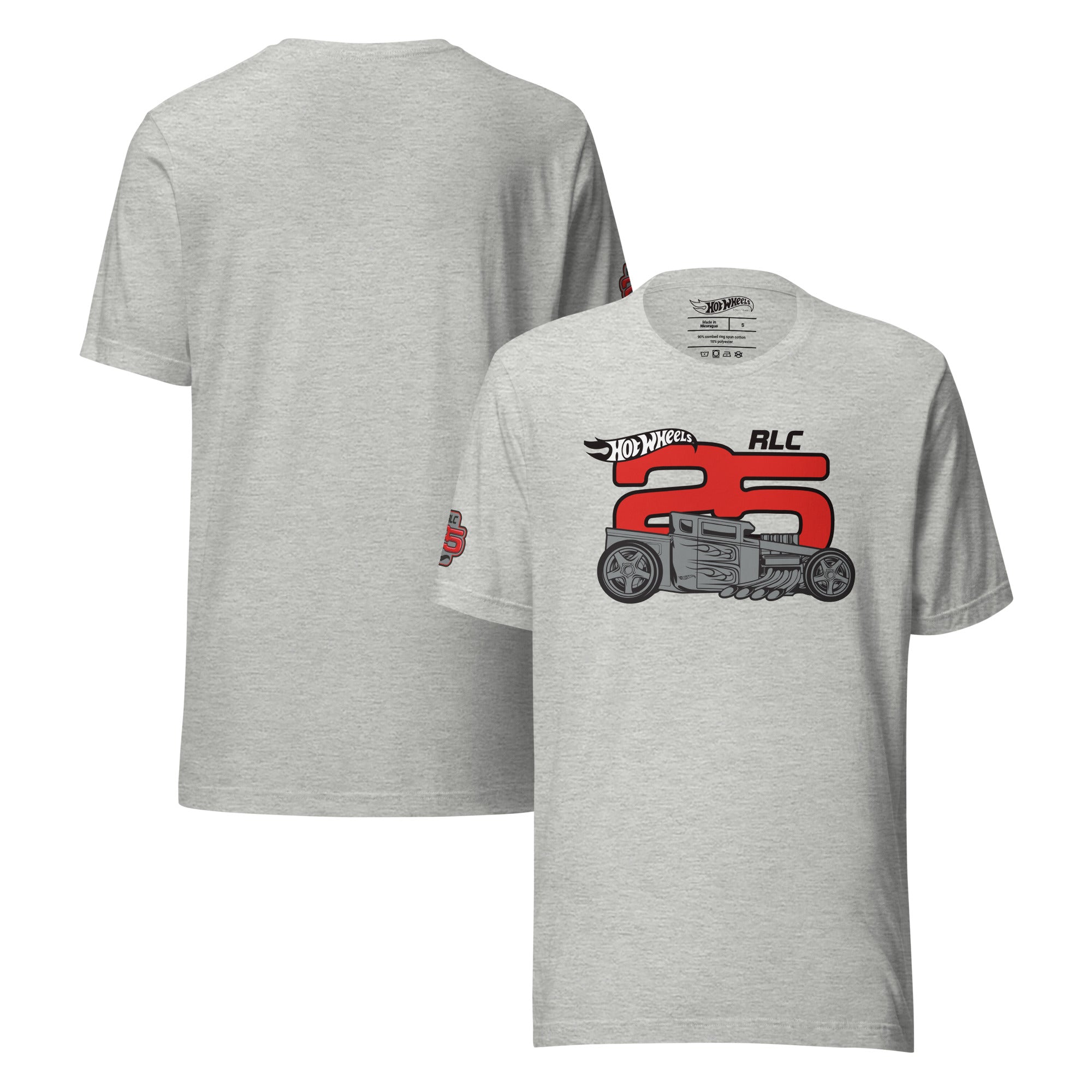 Hot Wheels 2025 RLC Membership Grey T-Shirt