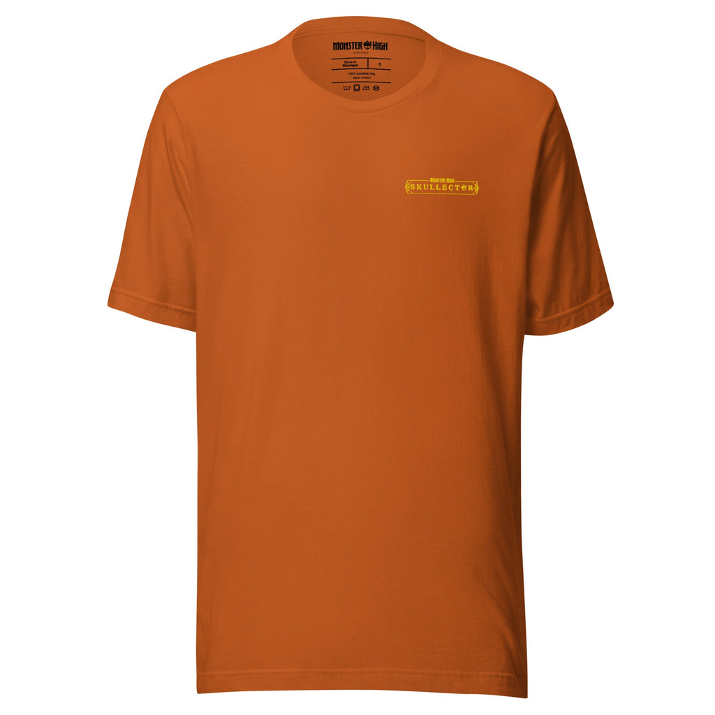 Monster High Skelita Día de Muertos Embroidered Orange T-Shirt