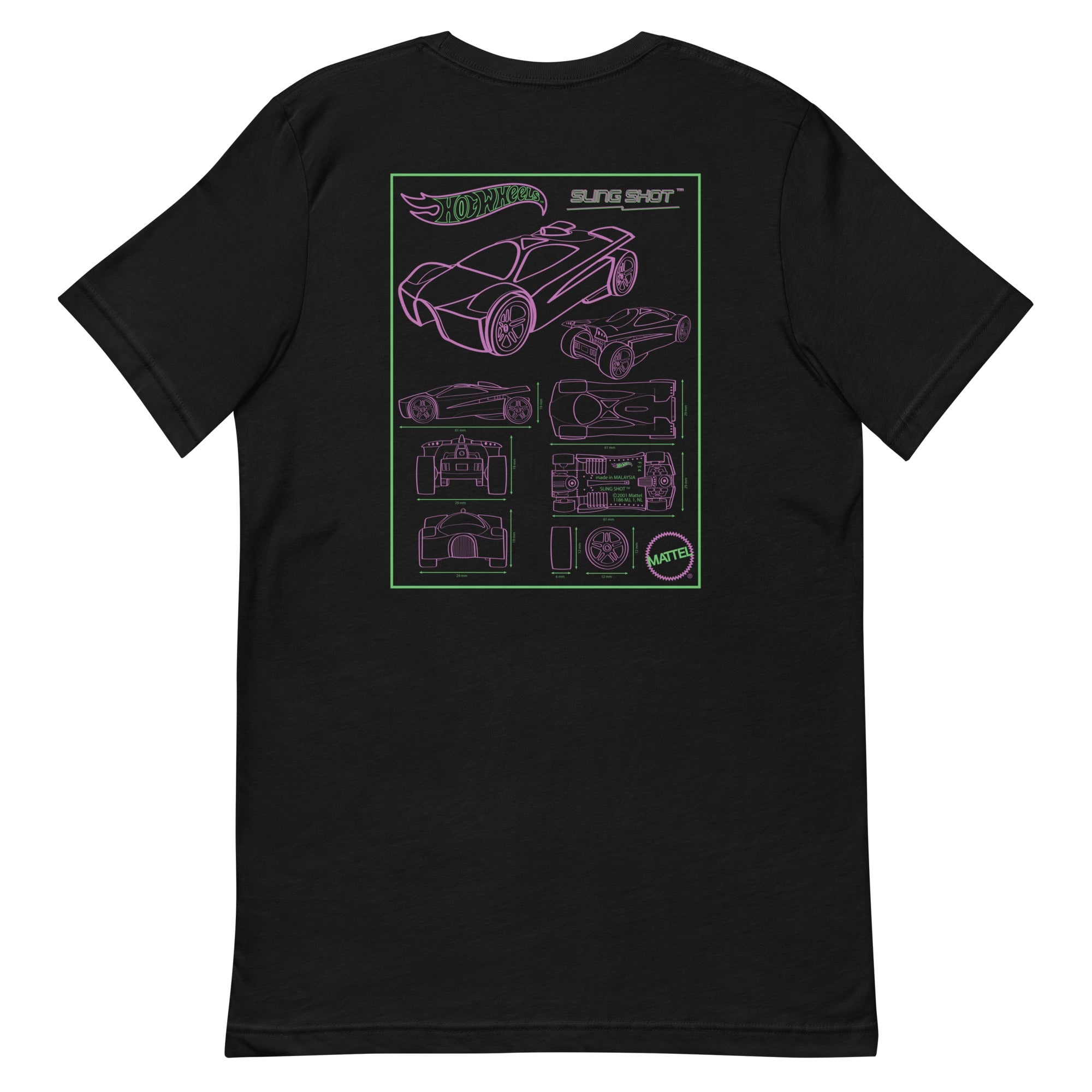 Hot Wheels MC Revealed Fan-Designed Black T-Shirt