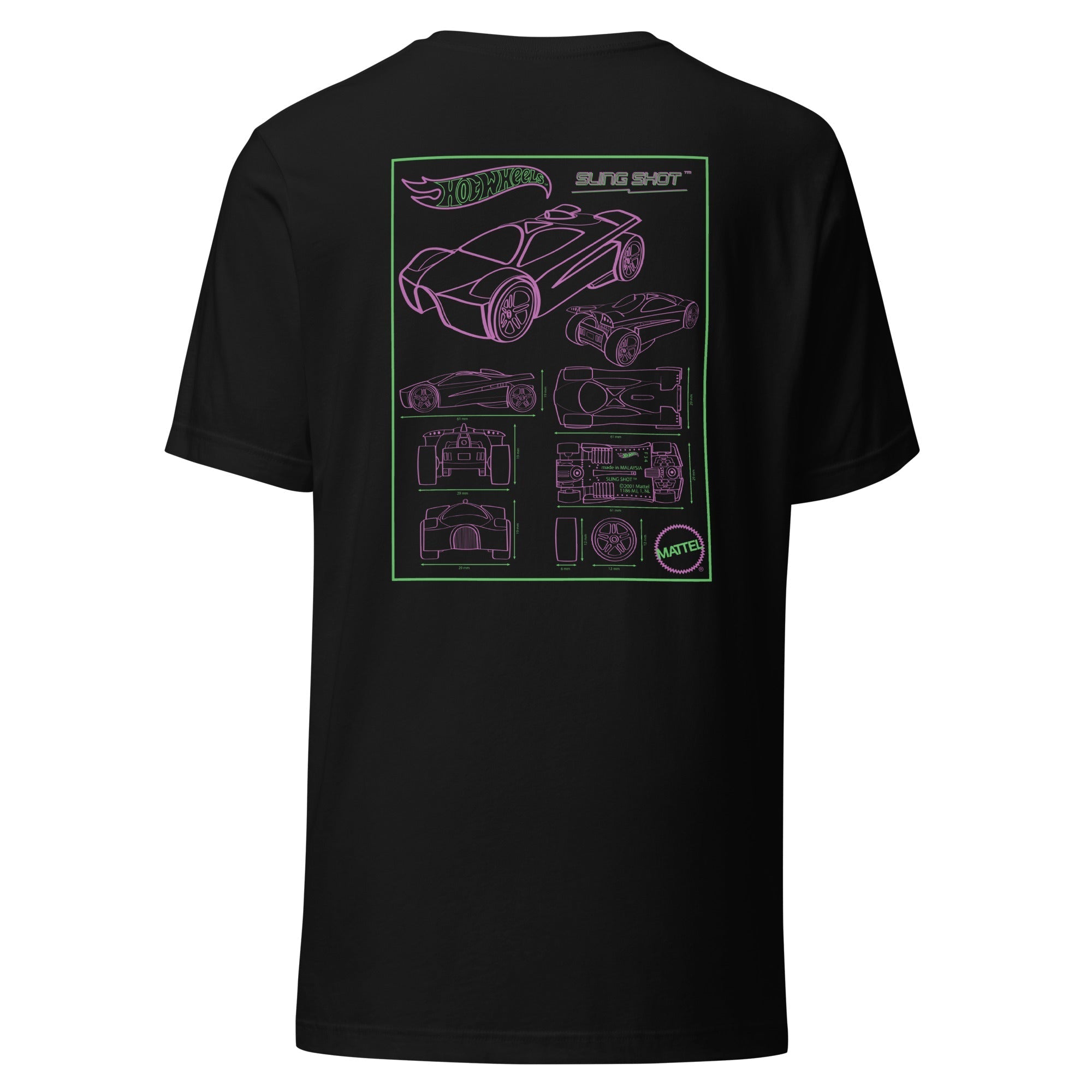 Hot Wheels MC Revealed Fan-Designed Black T-Shirt