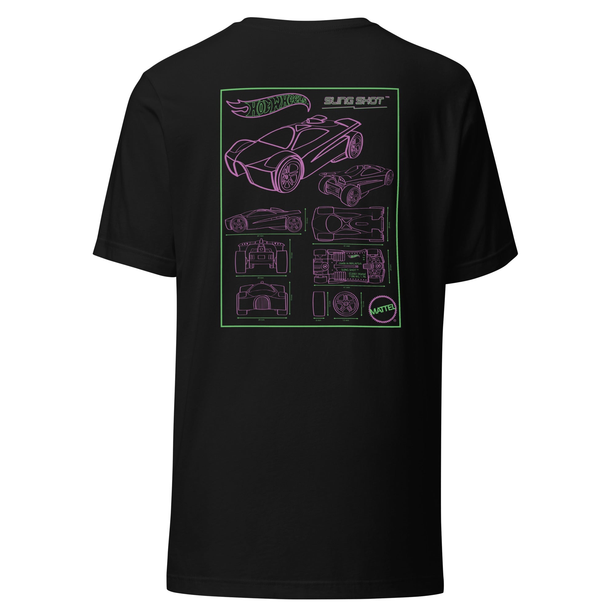 Hot Wheels MC Revealed Fan-Designed Black T-Shirt