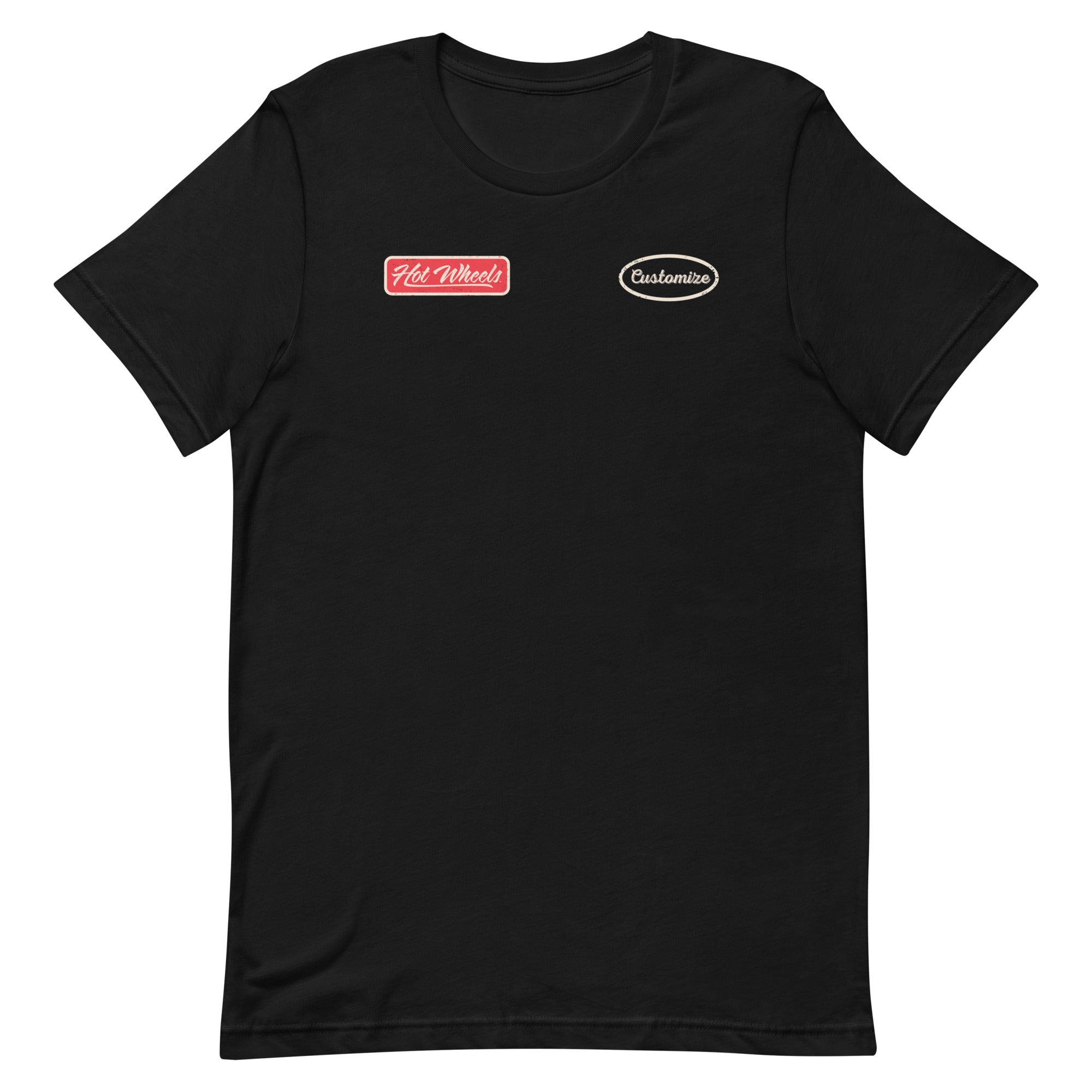 Hot Wheels Customizable Legends Mechanic Black T-Shirt