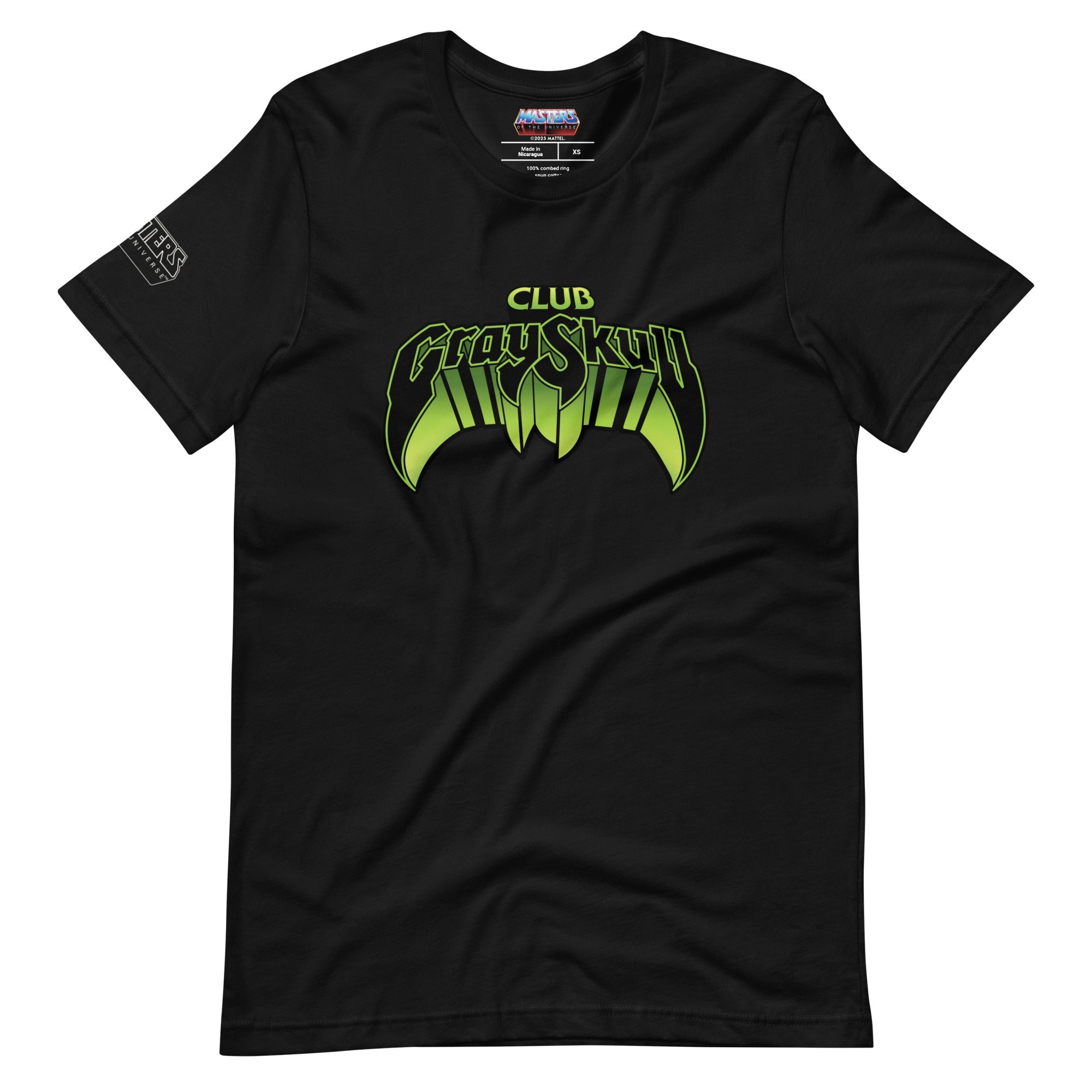 Masters of the Universe Club Grayskull Black T-Shirt