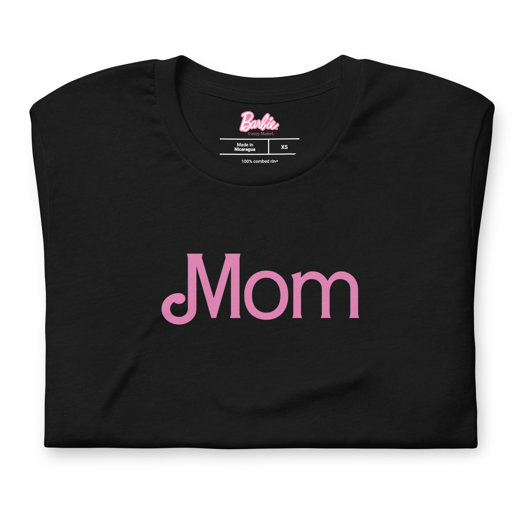 Barbie Mom Black T-Shirt