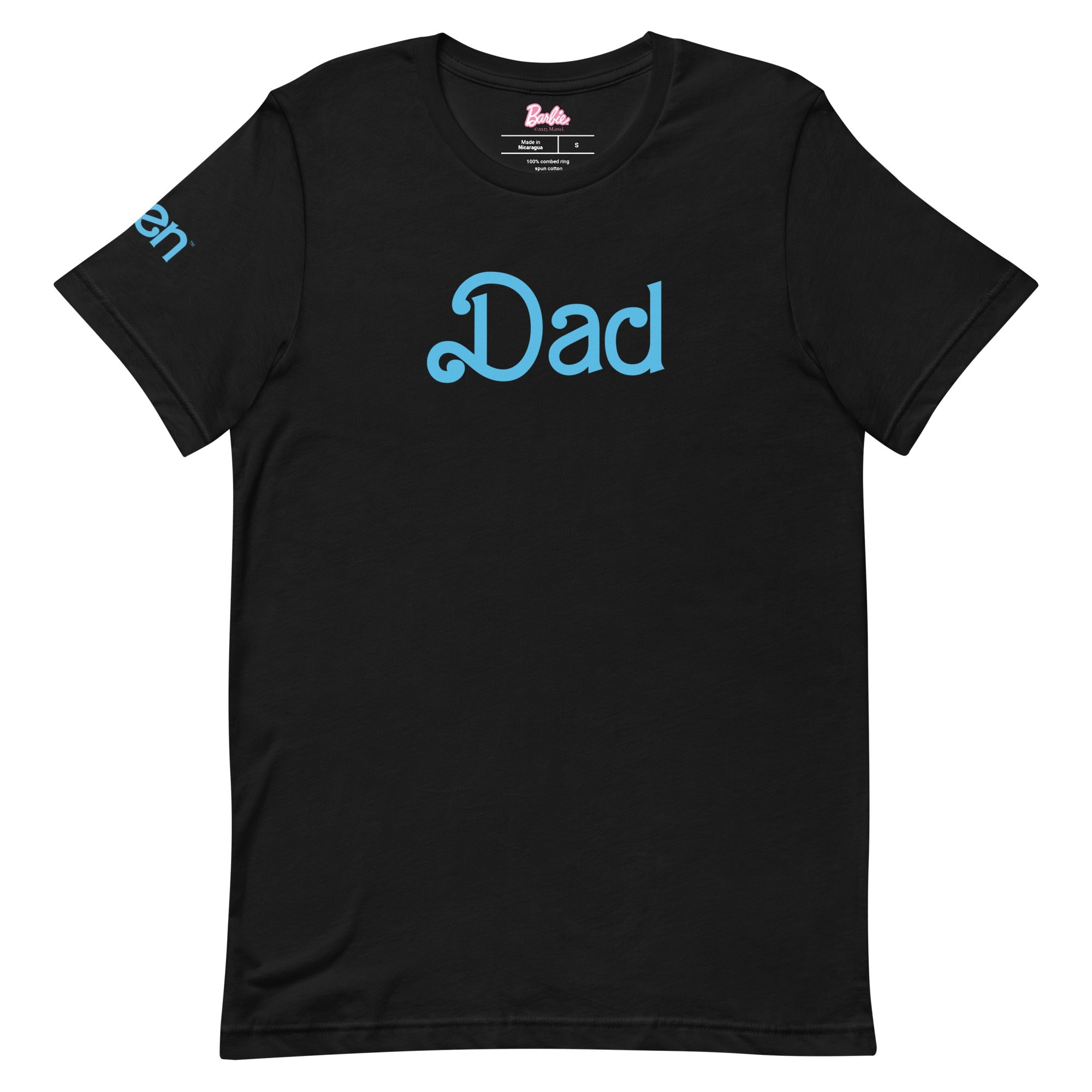 Barbie Dad Ken Black T-Shirt