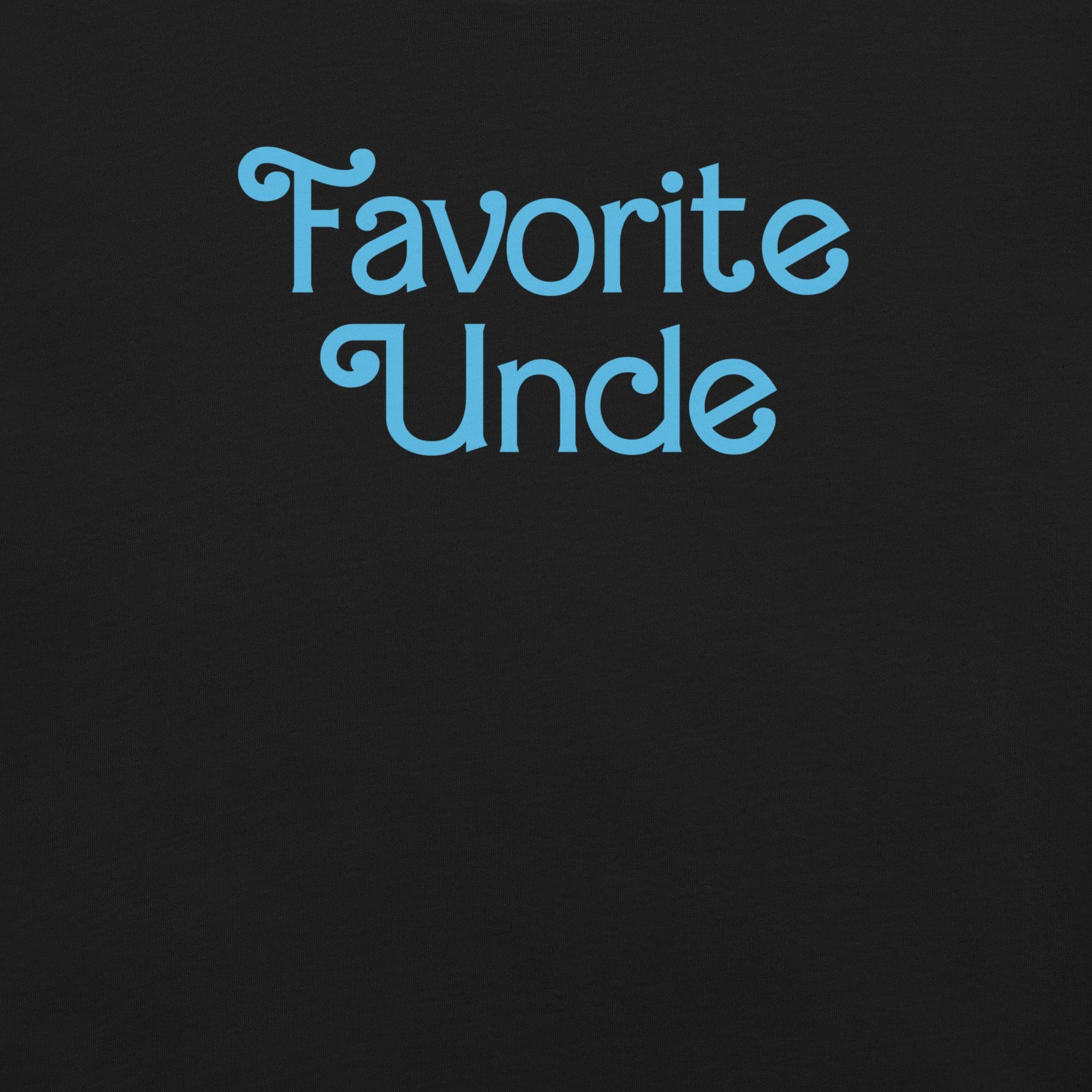 Barbie Favorite Uncle Ken Black T-Shirt