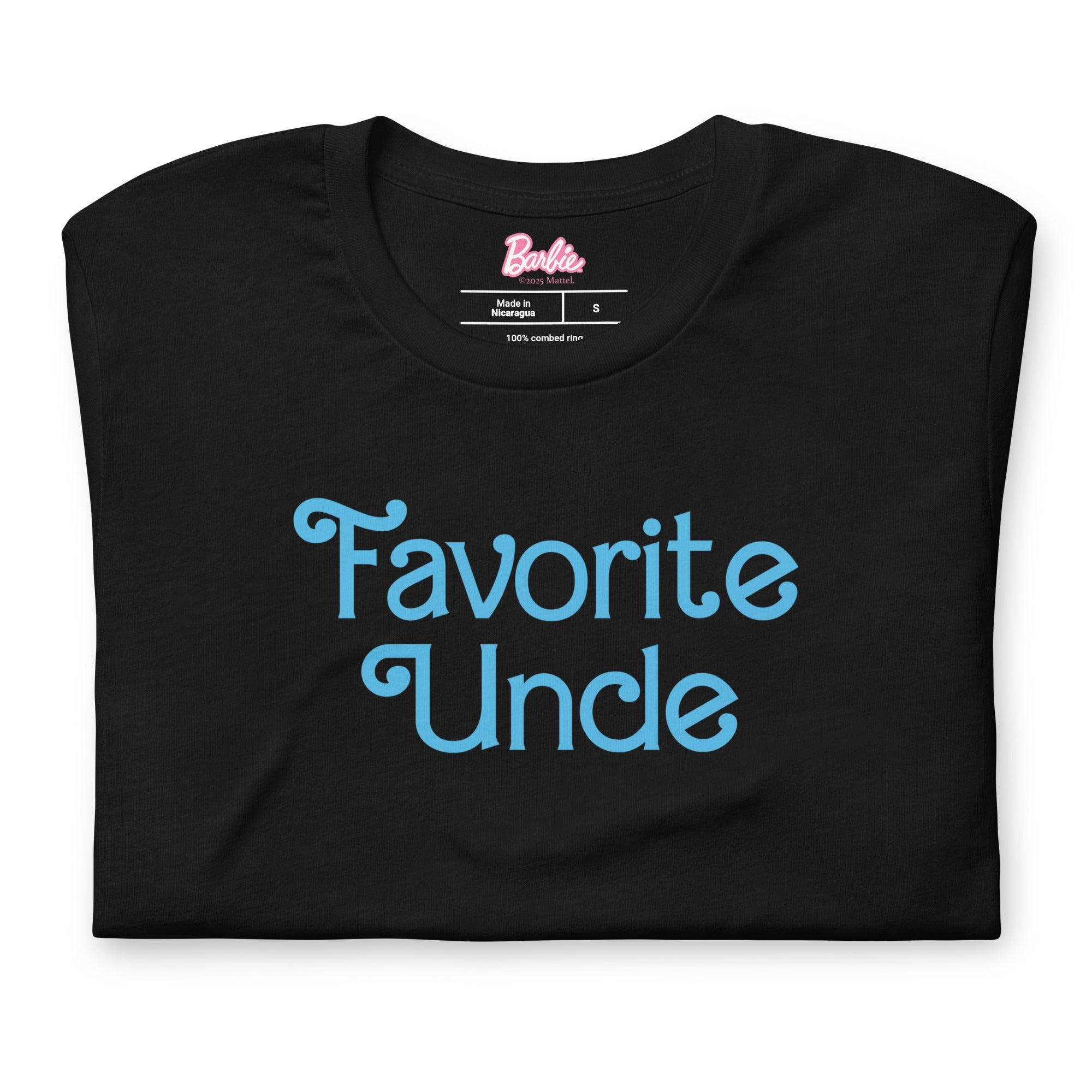 Barbie Favorite Uncle Ken Black T-Shirt