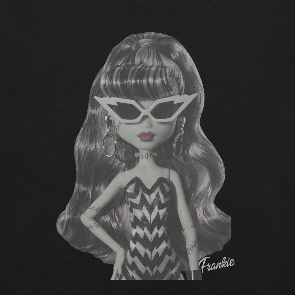 Monster High Barbie Frankie Barbie Black T-shirt