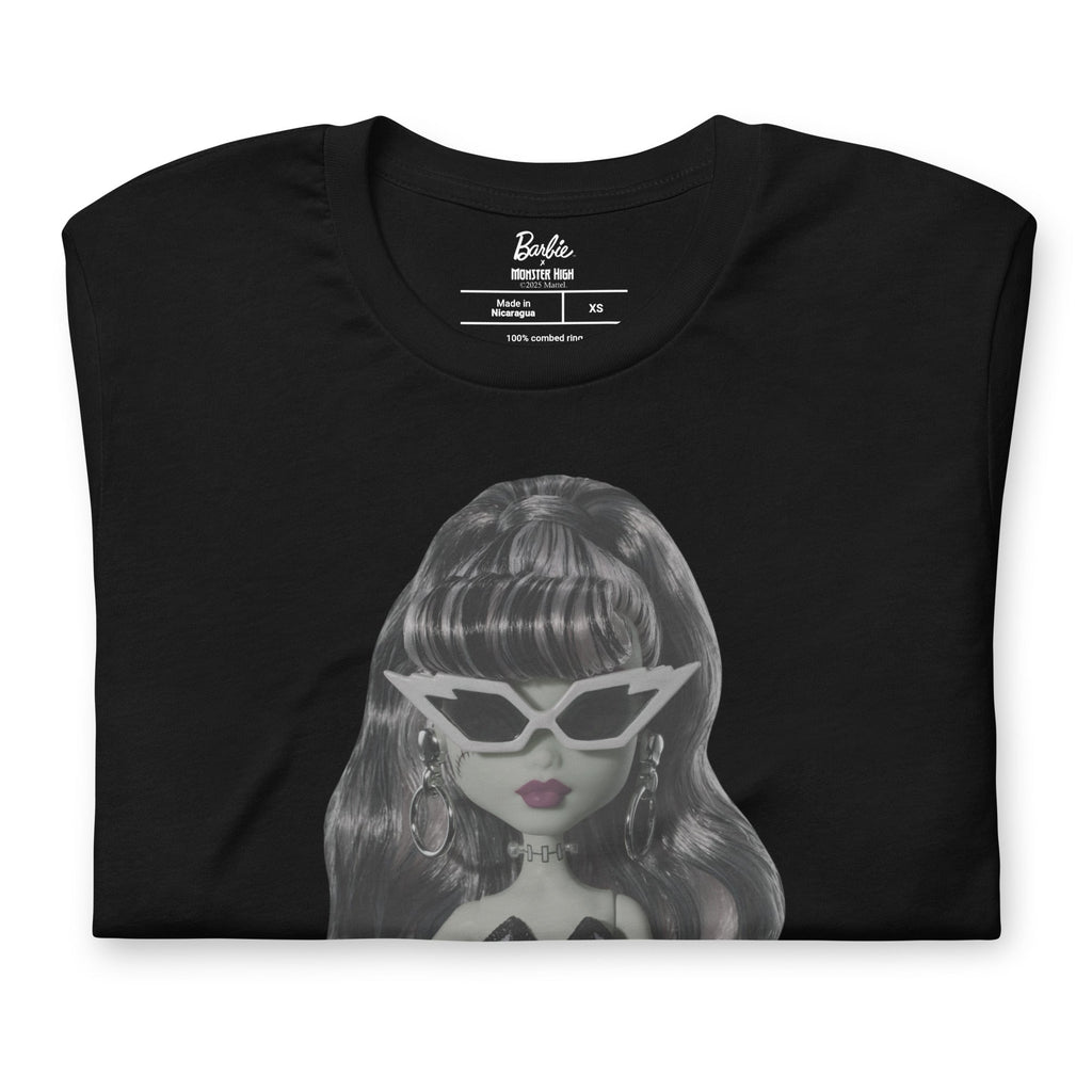 Monster High Barbie Frankie Barbie Black T-shirt
