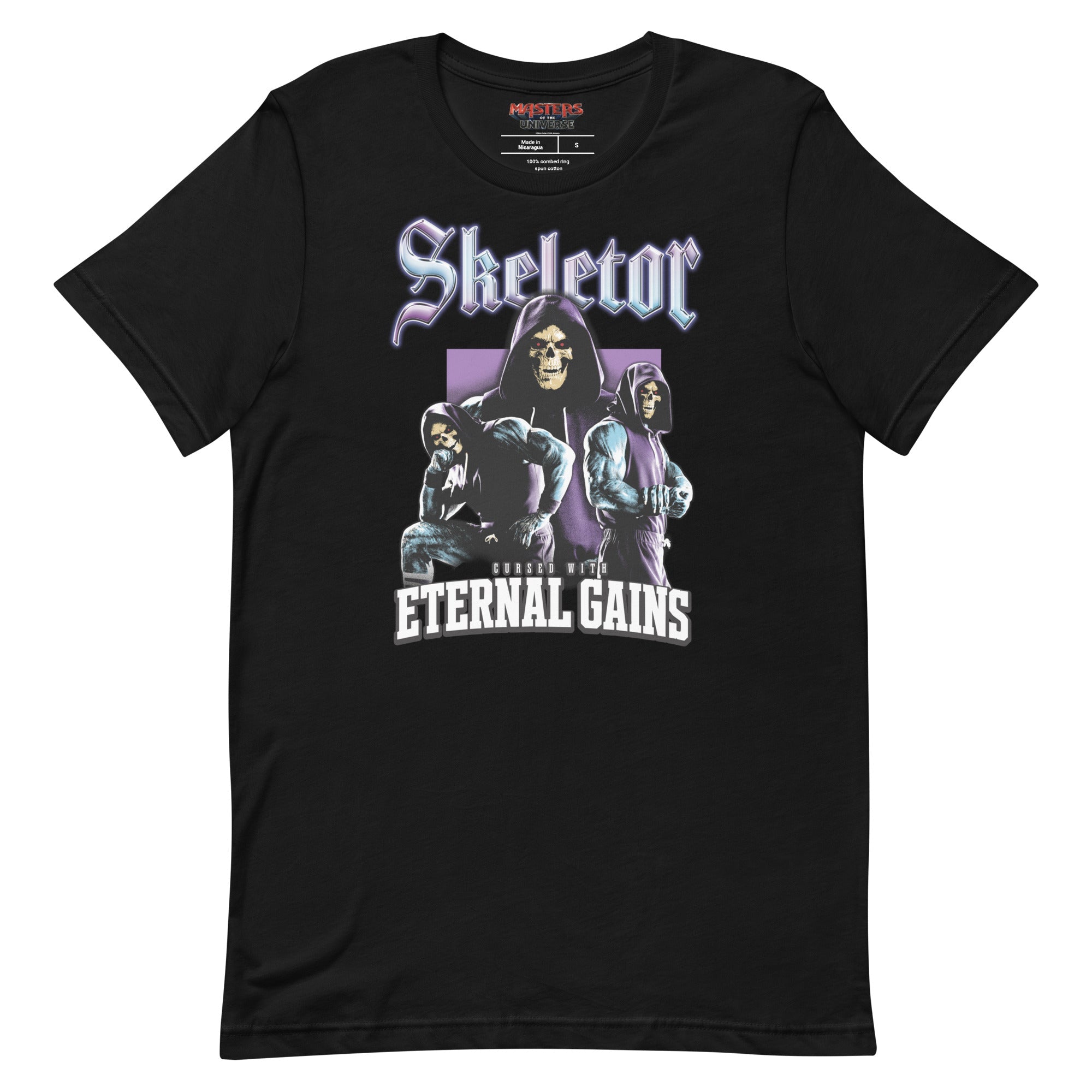 Masters of the Universe Movie Skeletor Eternal Gains Black T-shirt