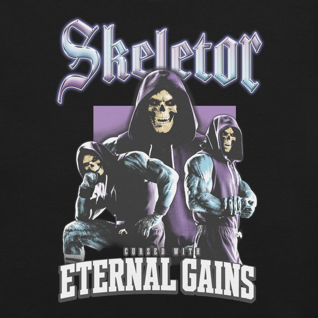 Masters of the Universe Movie Skeletor Eternal Gains Black T-shirt