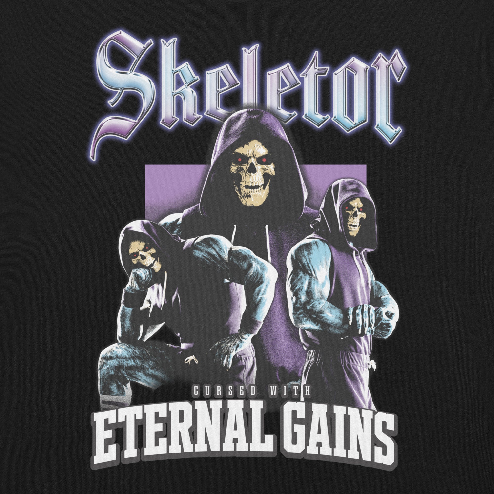 Masters of the Universe Movie Skeletor Eternal Gains Black T-shirt