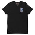 Masters of the Universe Gym Bro Skeletor Ab Power Black T-shirt