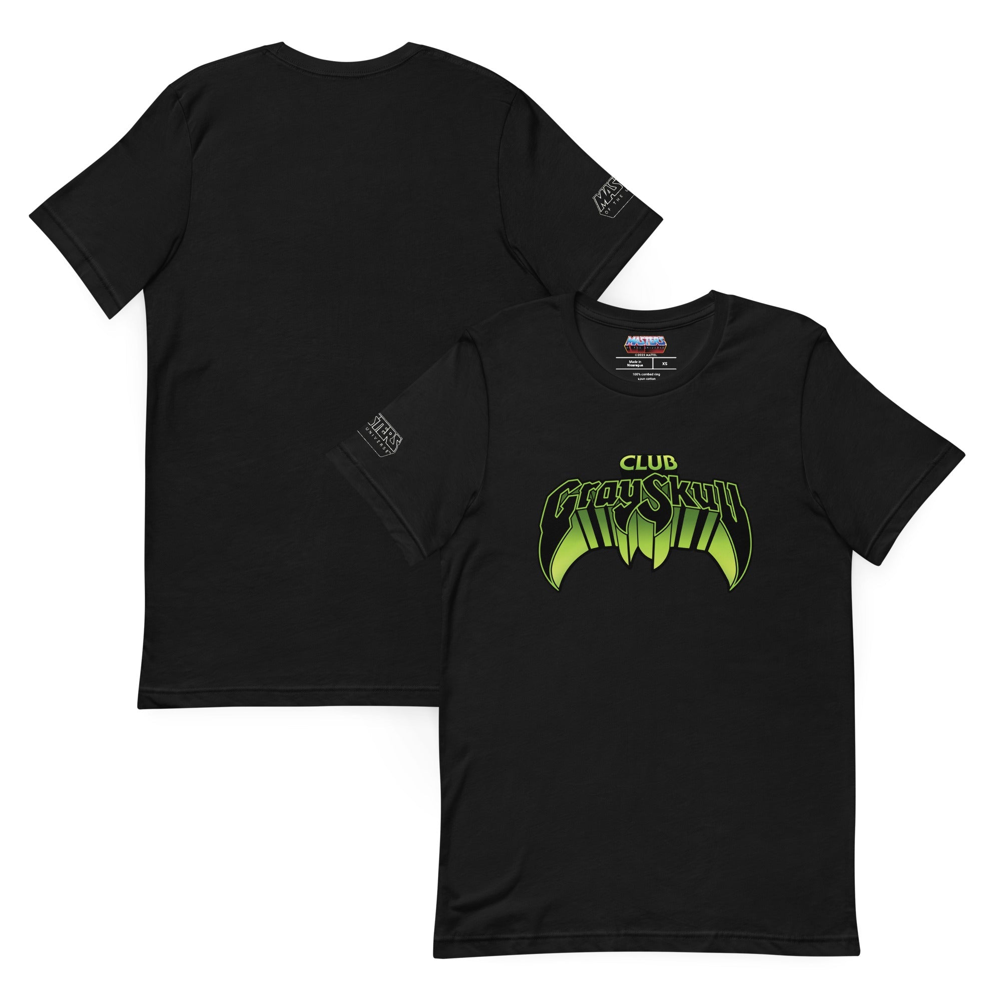 Masters of the Universe Club Grayskull Black T-Shirt
