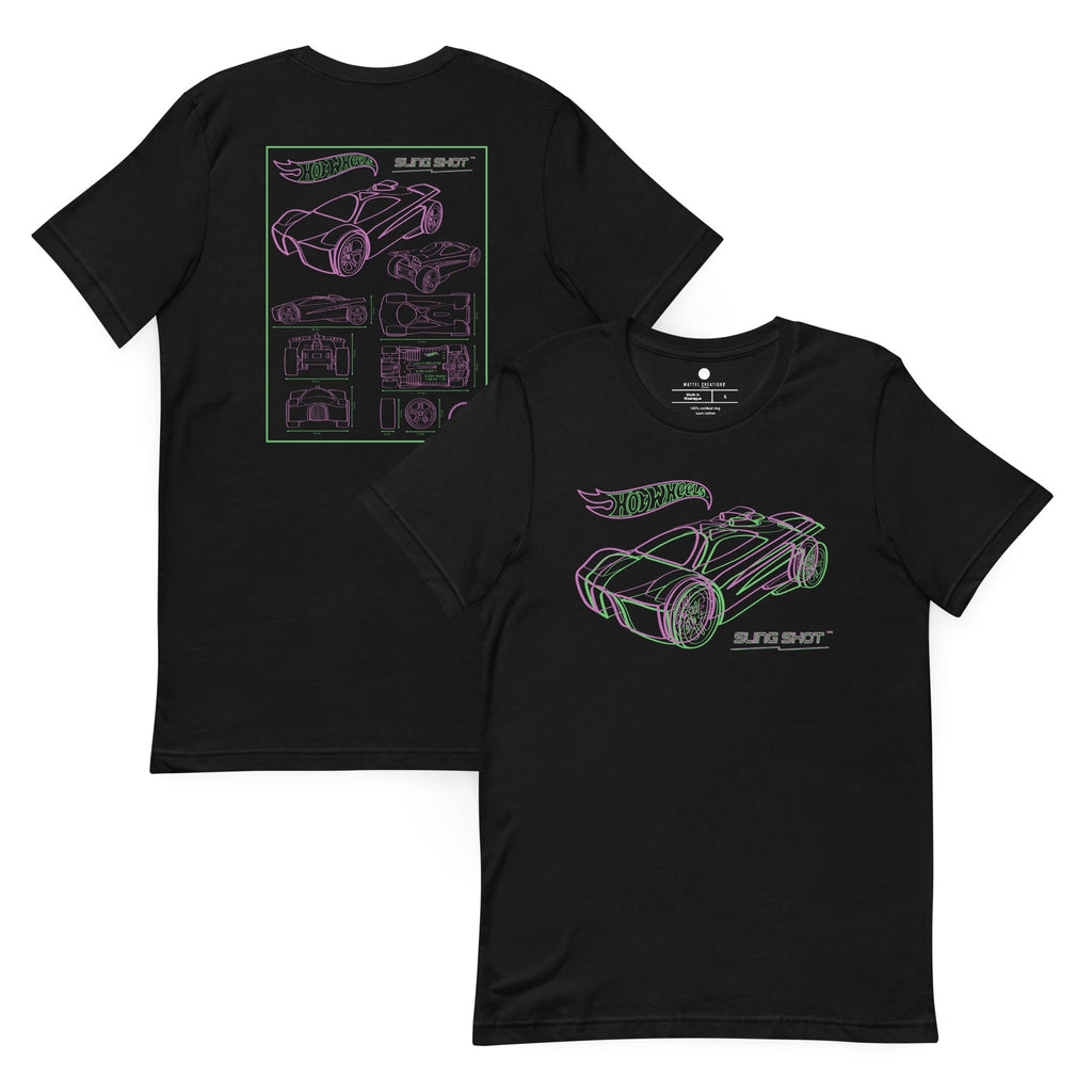 Hot Wheels MC Revealed Fan-Designed Black T-Shirt