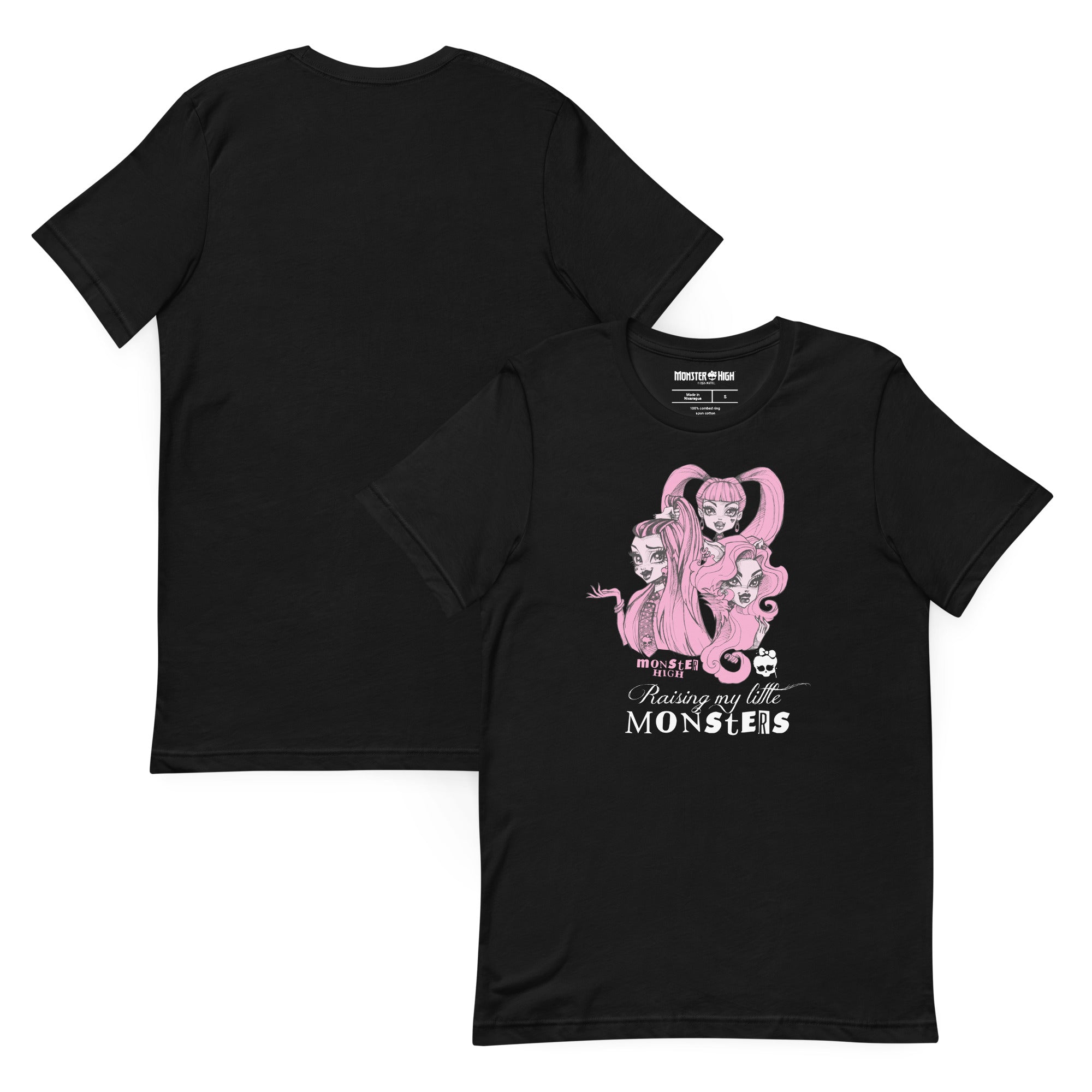 Monster High Raising Little Monsters Black T-shirt