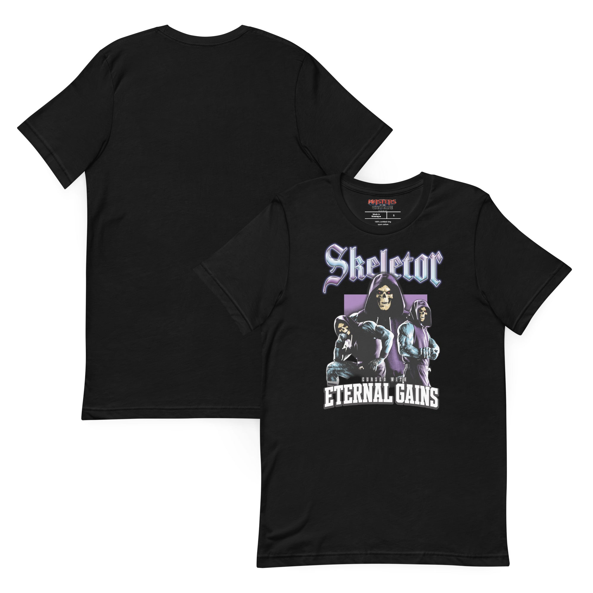 Masters of the Universe Movie Skeletor Eternal Gains Black T-shirt