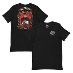 Barbie Día de Muertos Ken Recordar es Vivir Black T-shirt