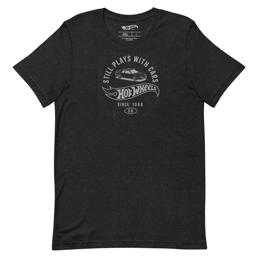 Hot Wheels Still Plays with Hot Wheels Cars Black T-Shirt