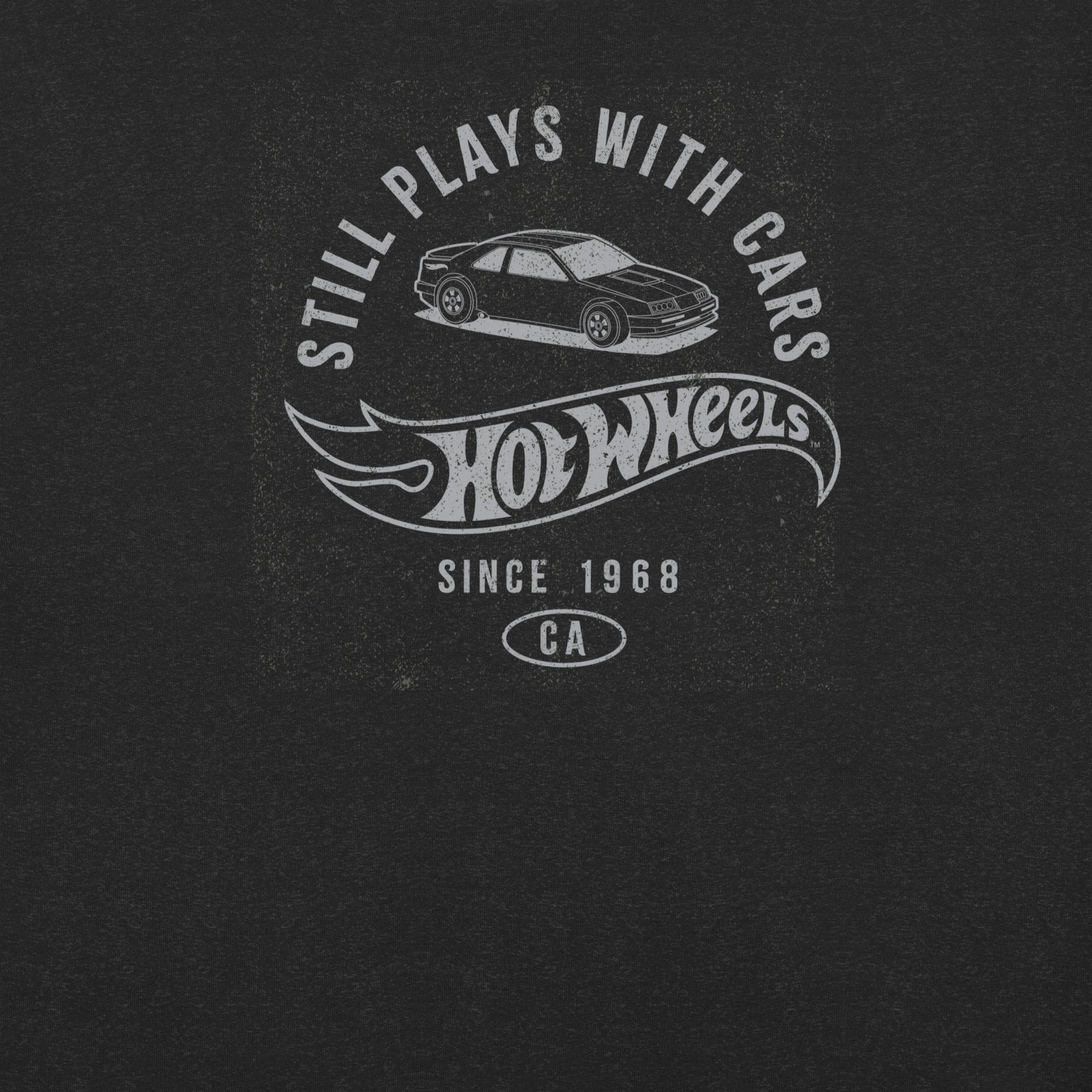 Hot Wheels Still Plays with Hot Wheels Cars Black T-Shirt