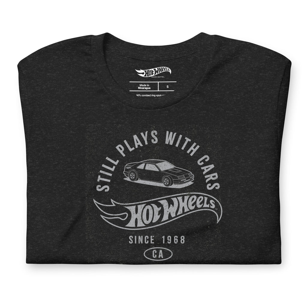 Hot Wheels Still Plays with Hot Wheels Cars Black T-Shirt
