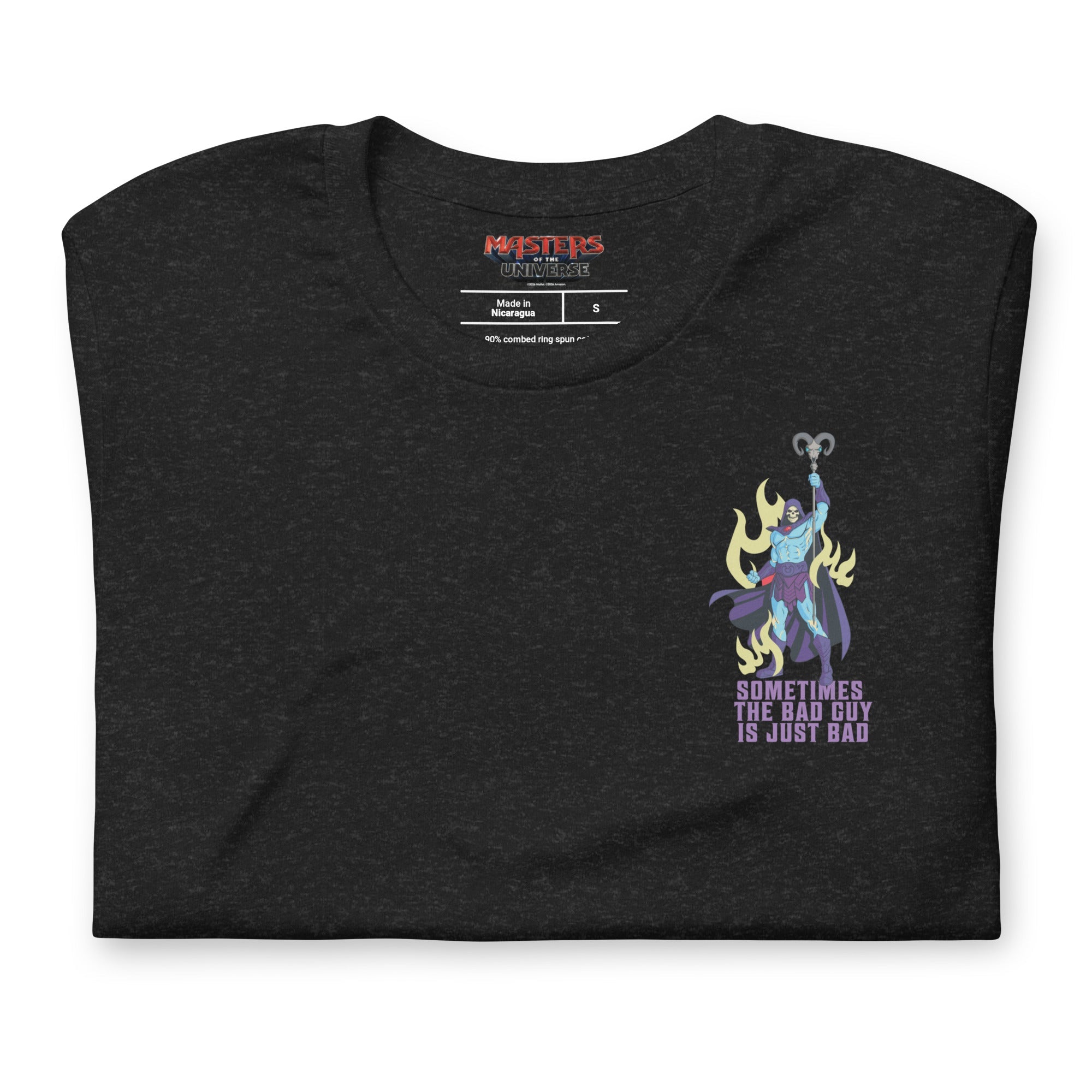 Masters of the Universe Movie Skeletor Surrounded Black T-shirt