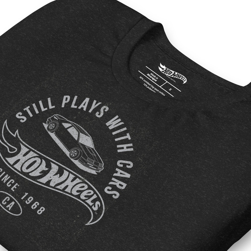Hot Wheels Still Plays with Hot Wheels Cars Black T-Shirt