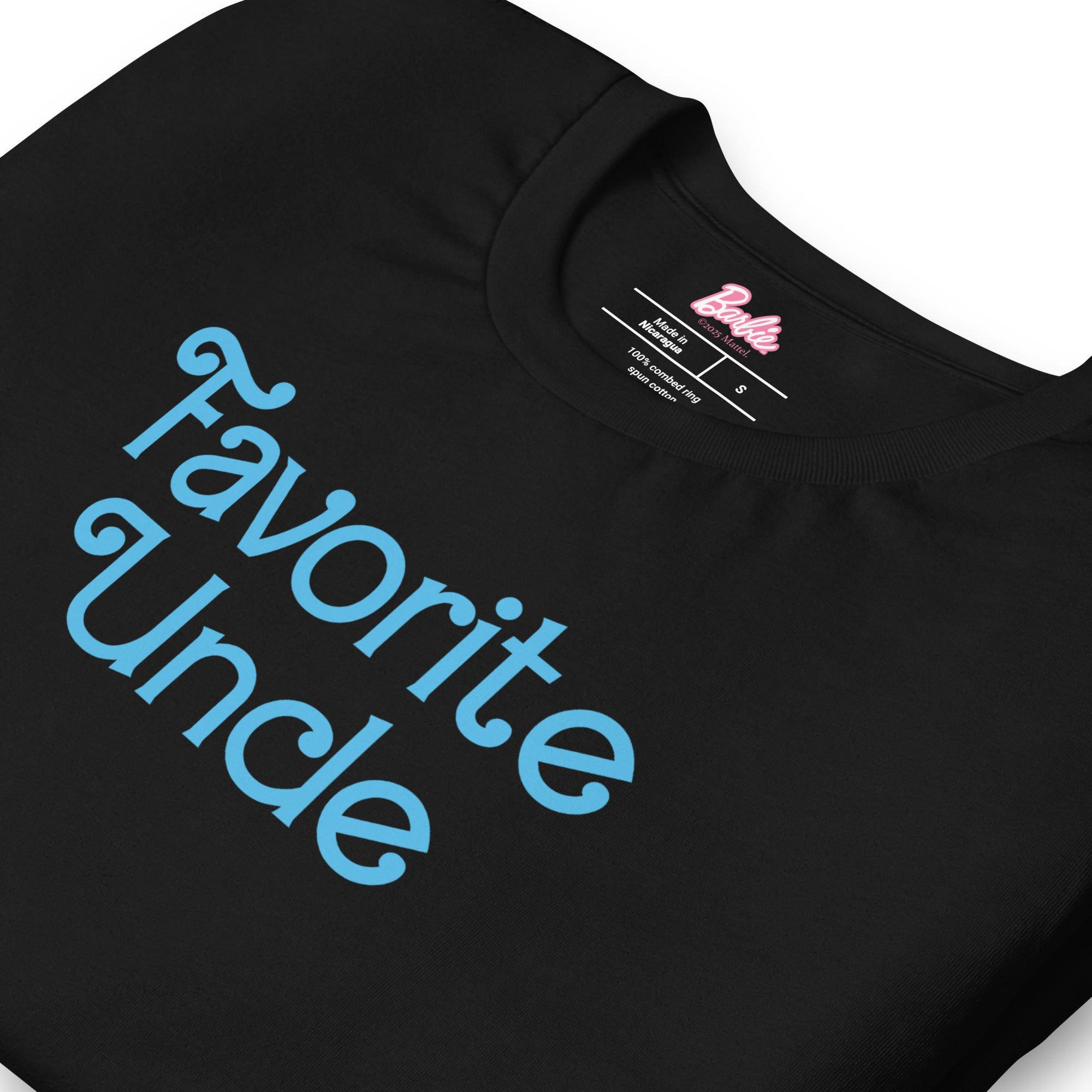 Barbie Favorite Uncle Ken Black T-Shirt