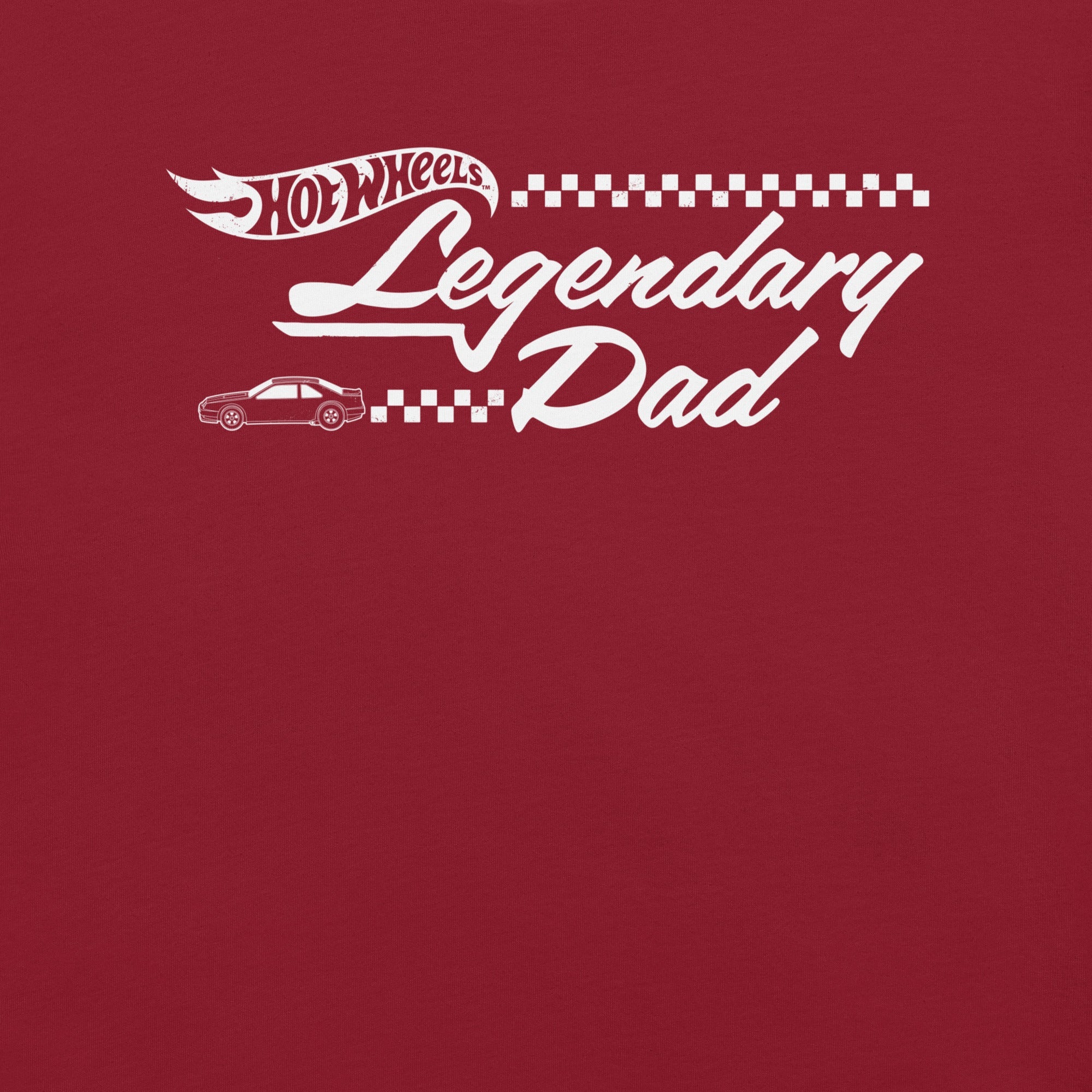 Hot Wheels Legendary Dad Red T-Shirt
