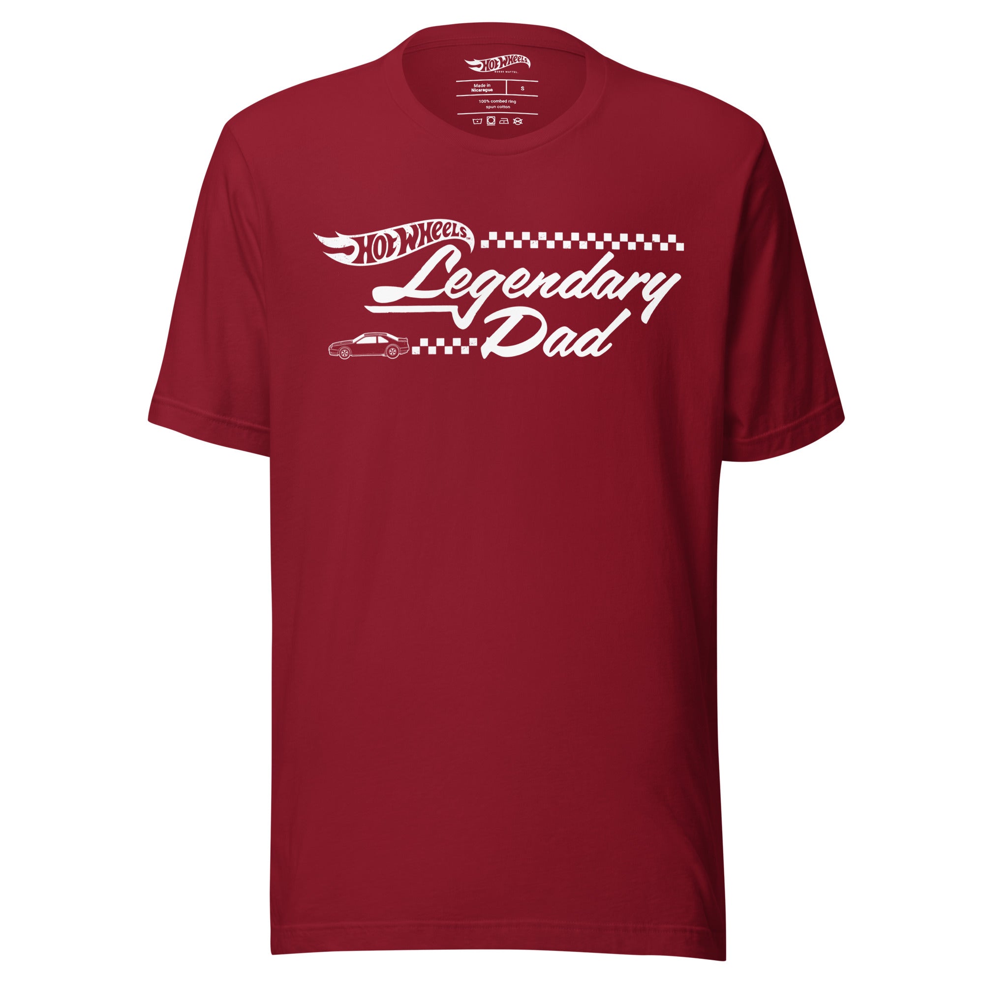 Hot Wheels Legendary Dad Red T-Shirt