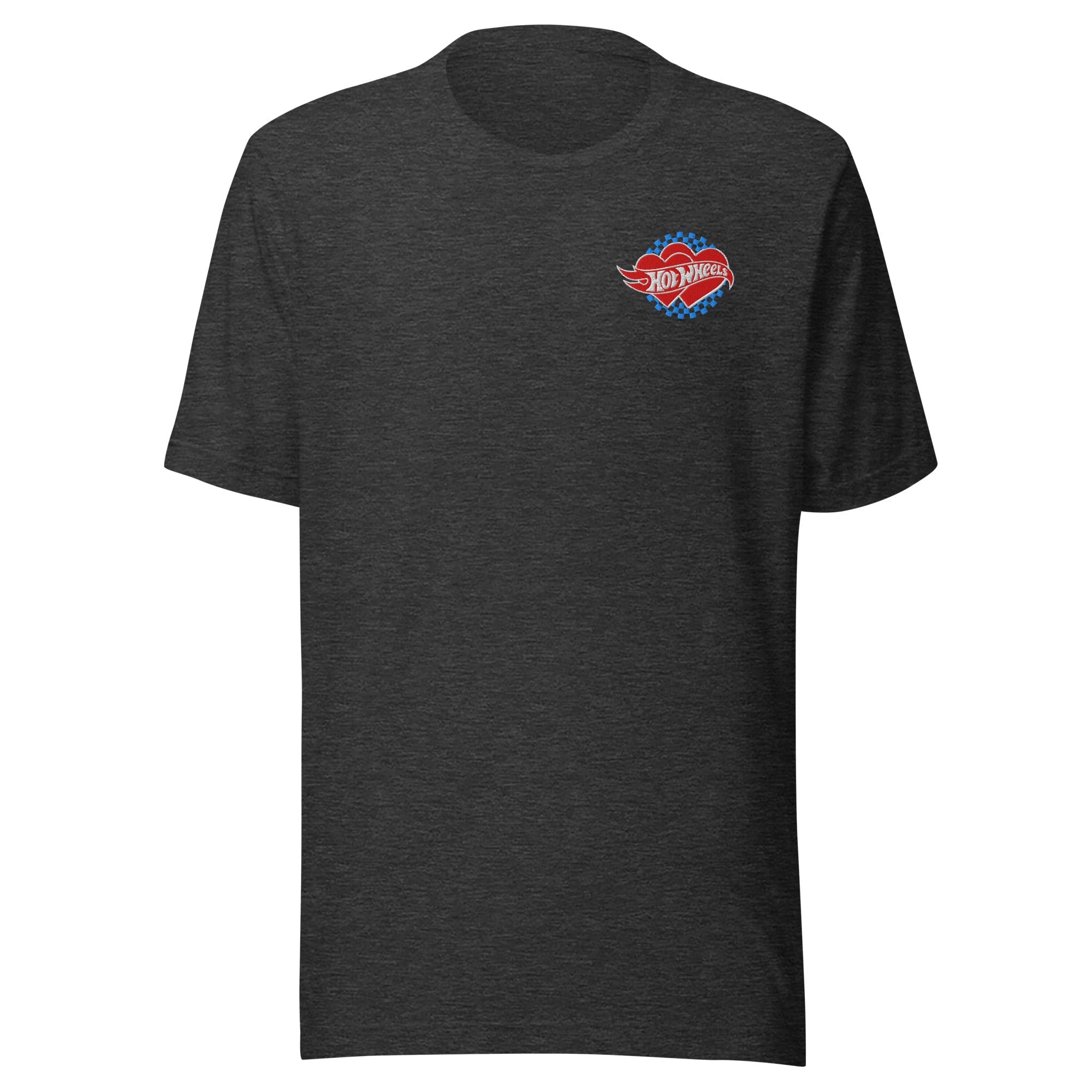 Hot Wheels Embroidered Checkered Hearts T-Shirt