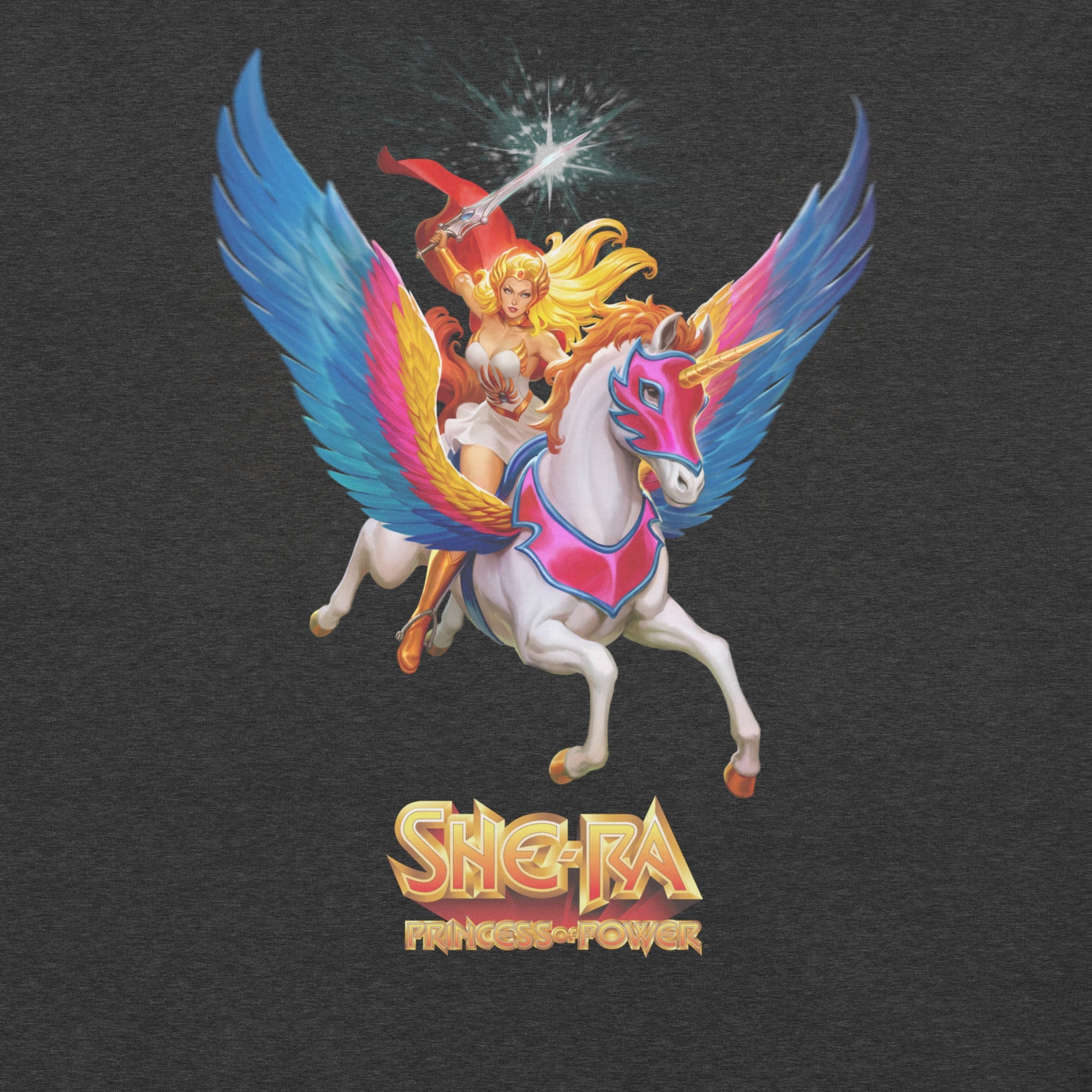 Masters of the Universe She-Ra Grey T-Shirt