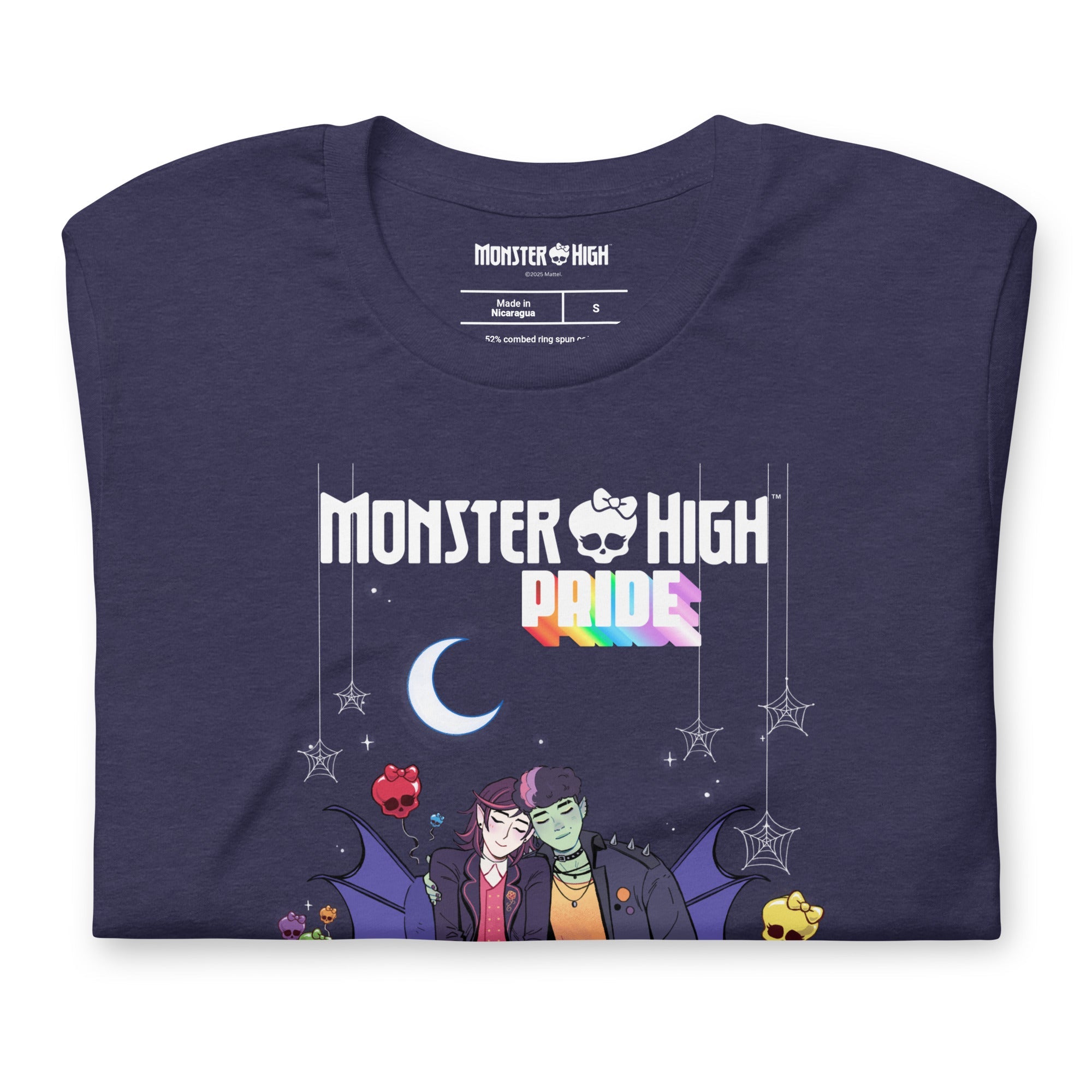 Monster High Pride Kieran & Spelldon Navy T-Shirt