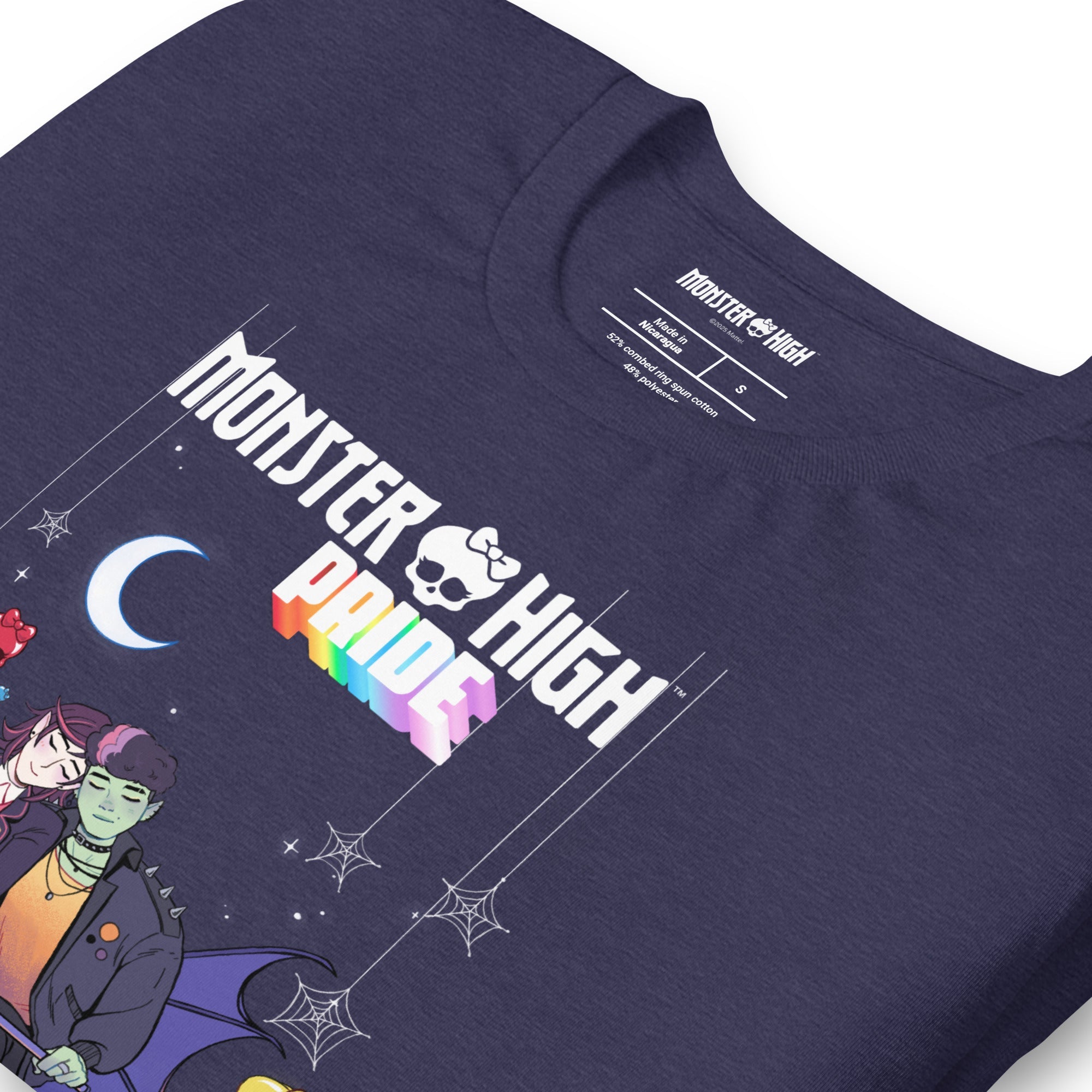 Monster High Pride Kieran & Spelldon Navy T-Shirt
