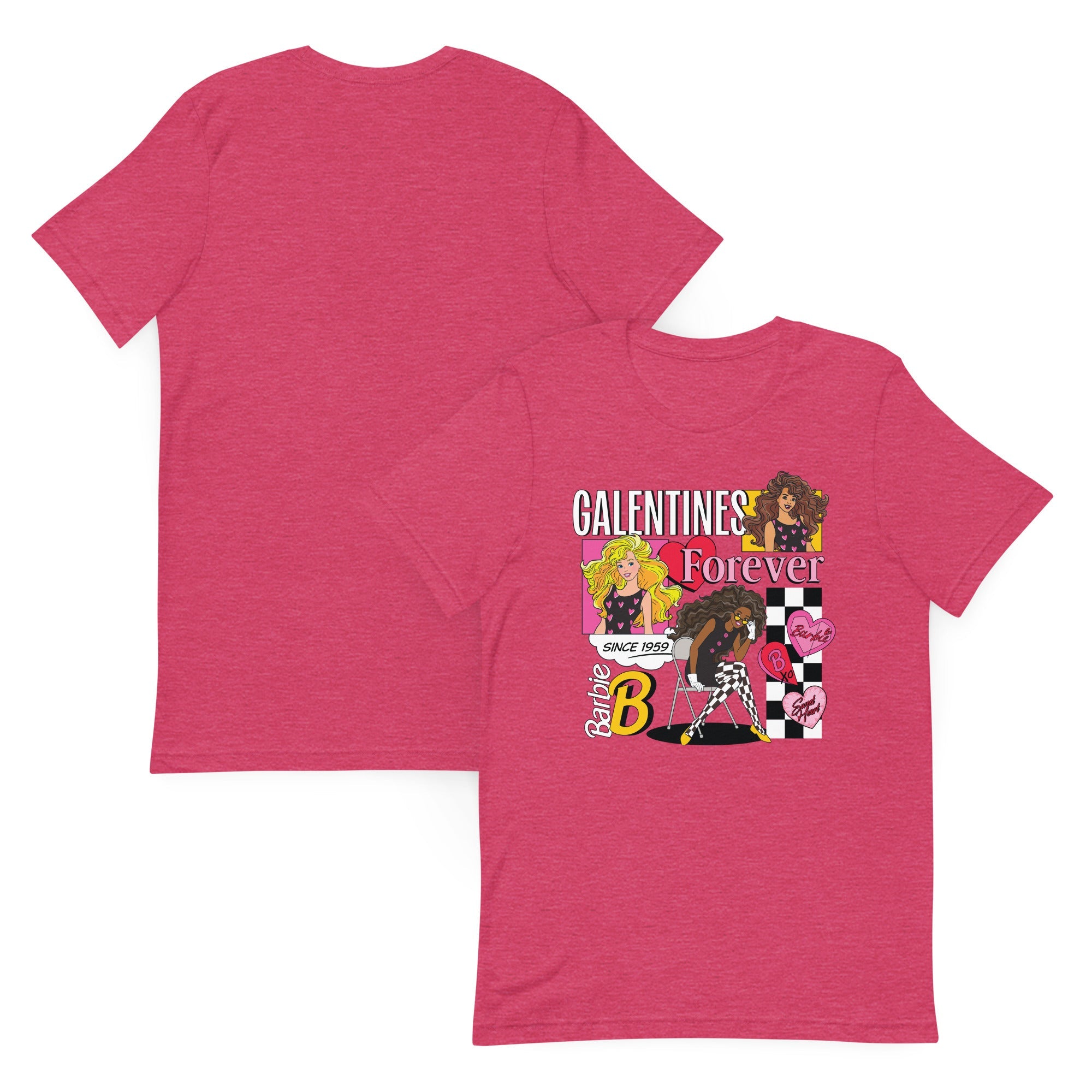 Barbie Galentines Pink T-shirt