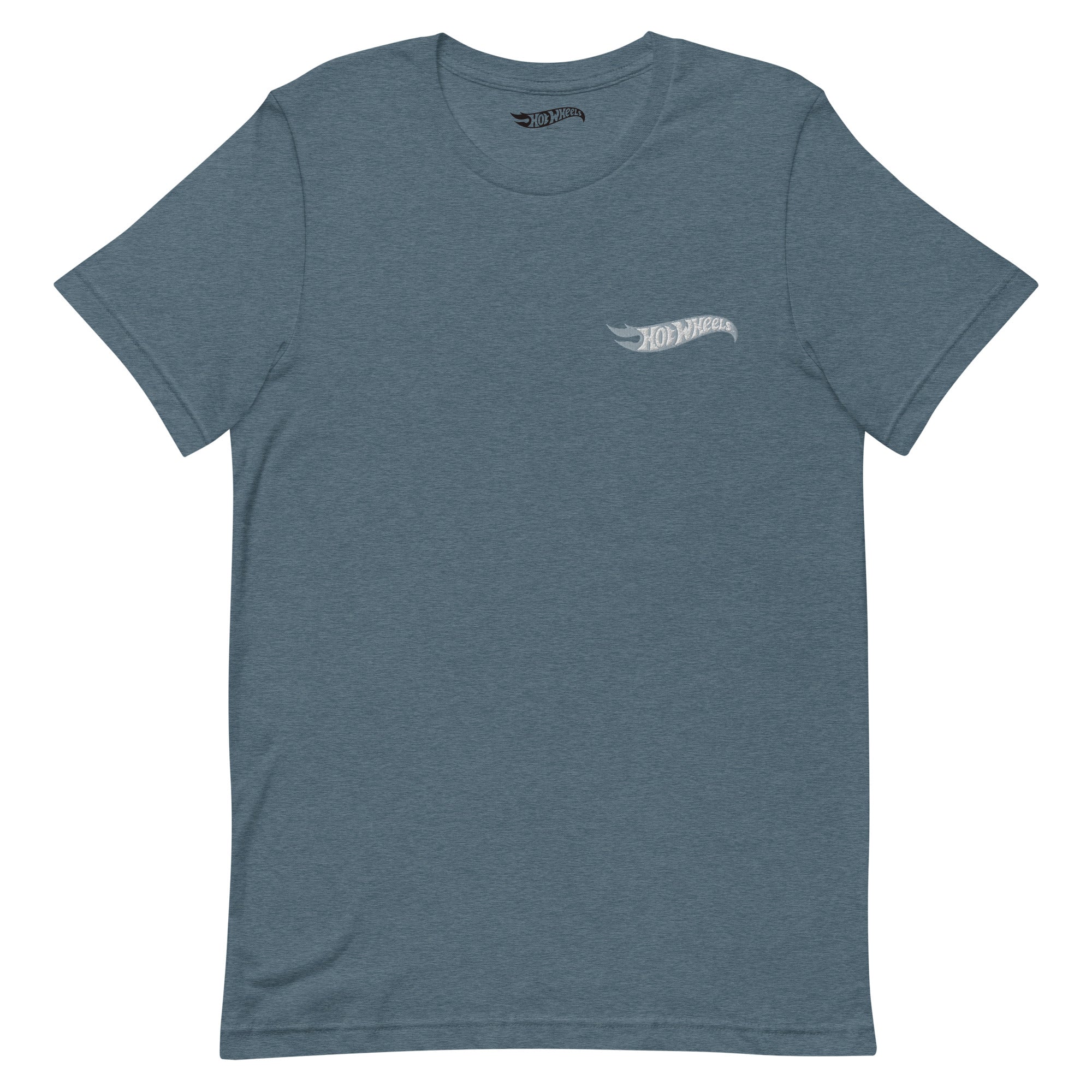 Hot Wheels Speed Shop Embroidered Blue T-Shirt