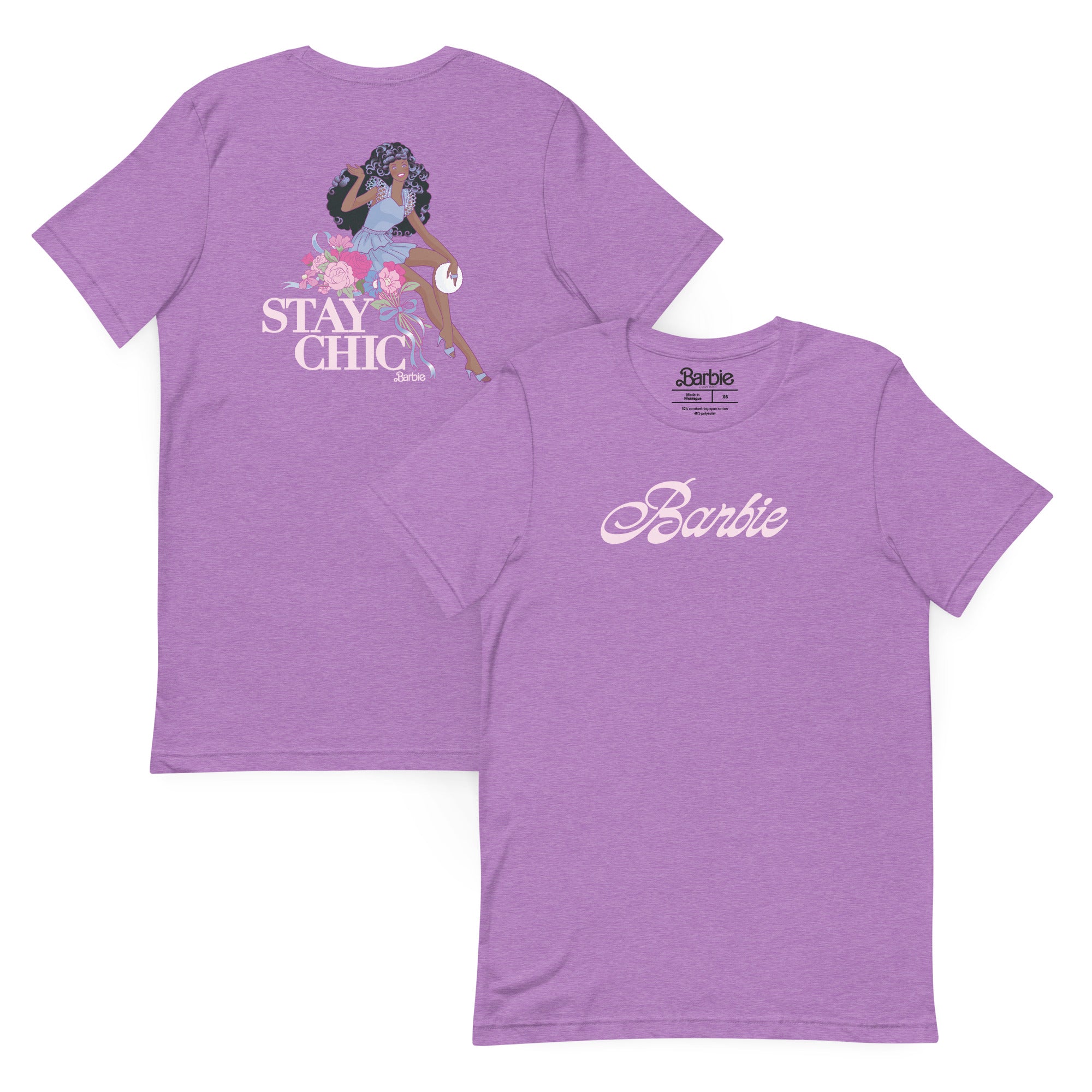 Barbie Stay Chic Purple T-shirt