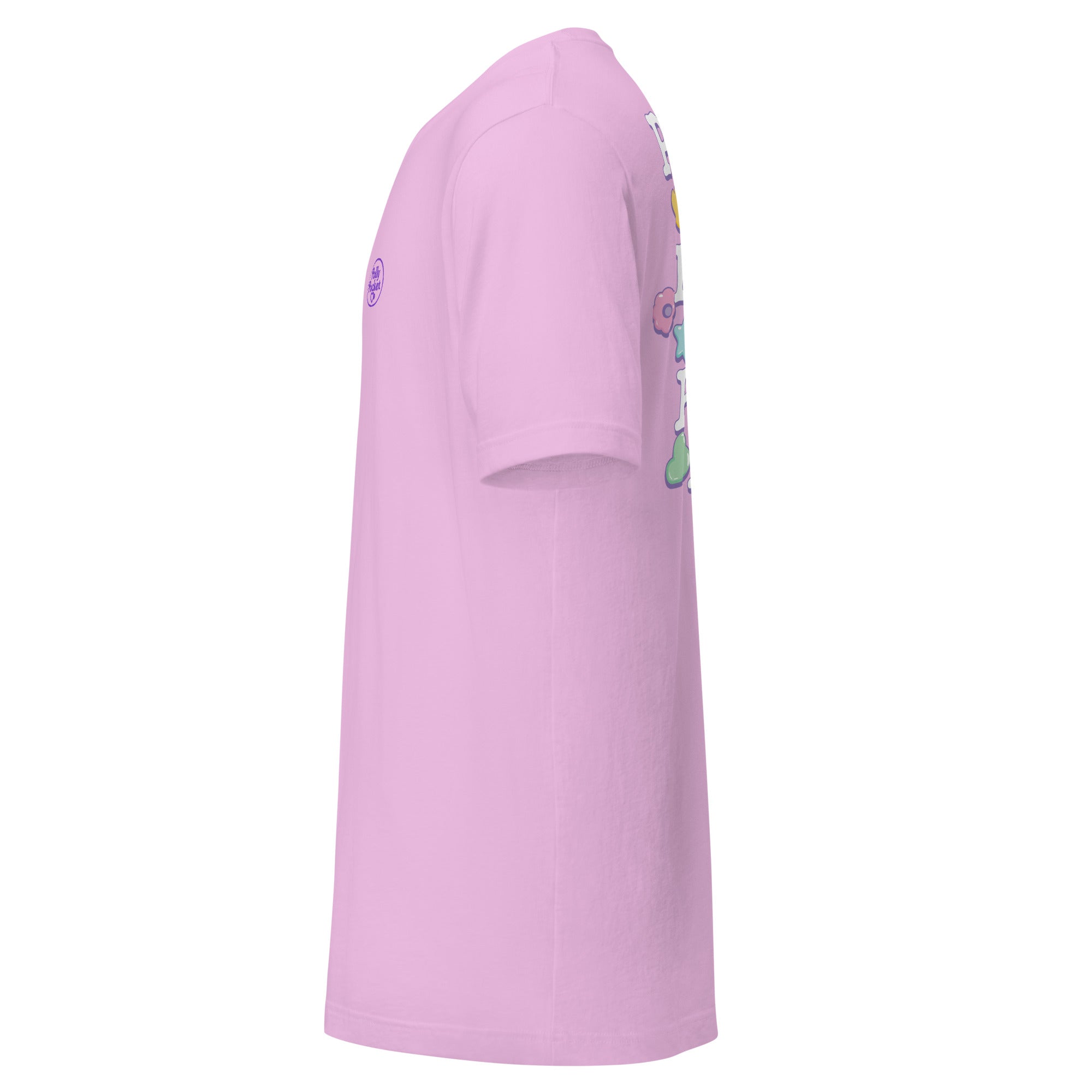 Polly Pocket Icons Embroidered Pink T-Shirt