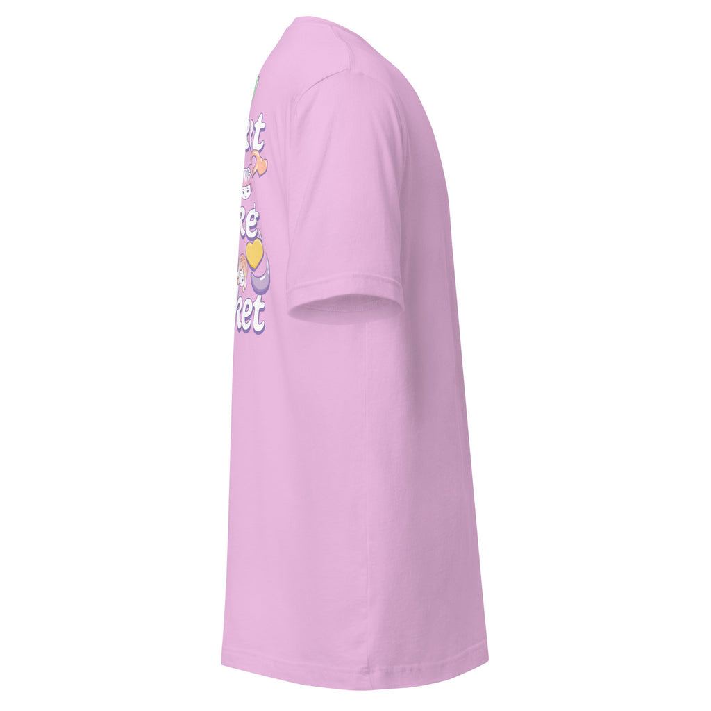 Polly Pocket Icons Embroidered Pink T-Shirt