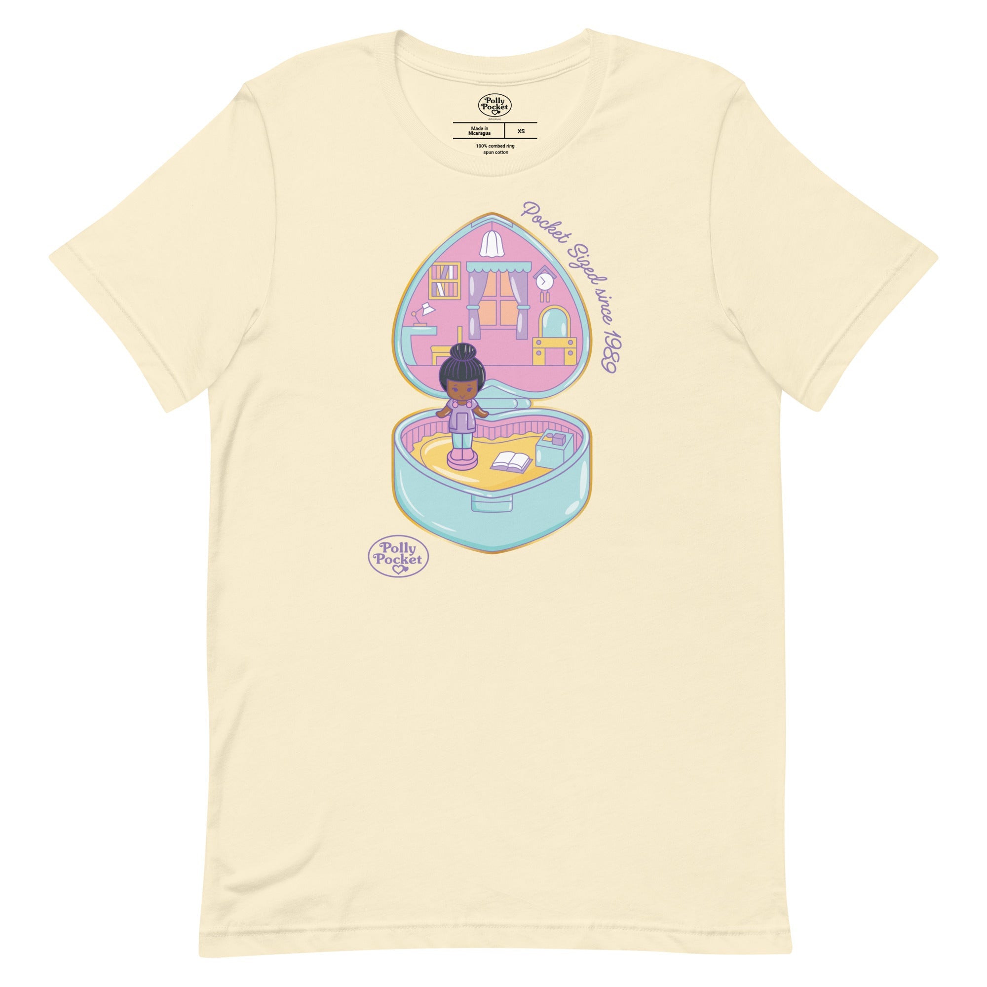 Polly Pocket Sized Since 1989 Yellow T-Shirt
